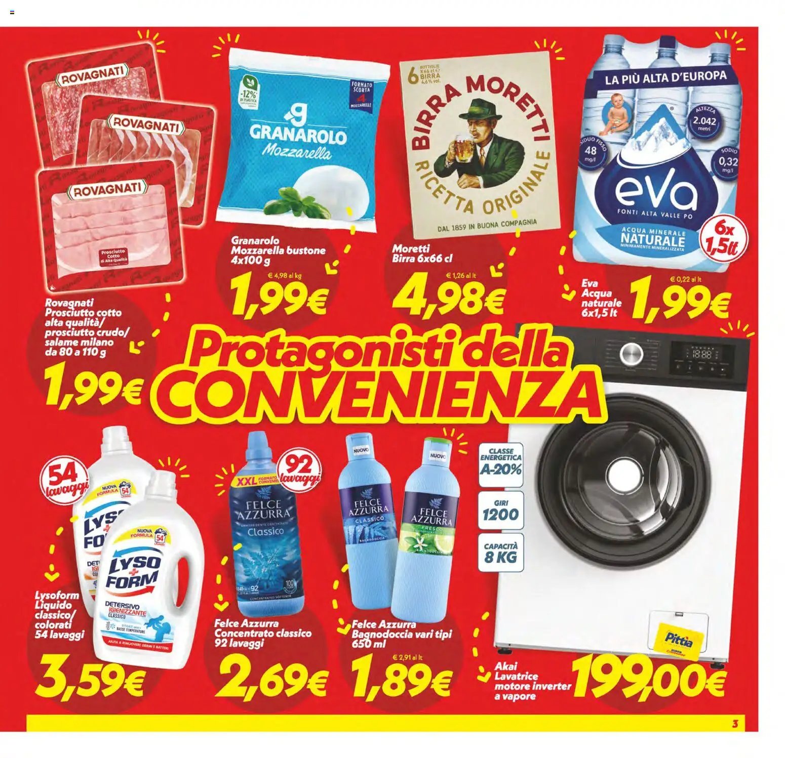 SuperConveniente volantino Messina, Siracusa, Palermo