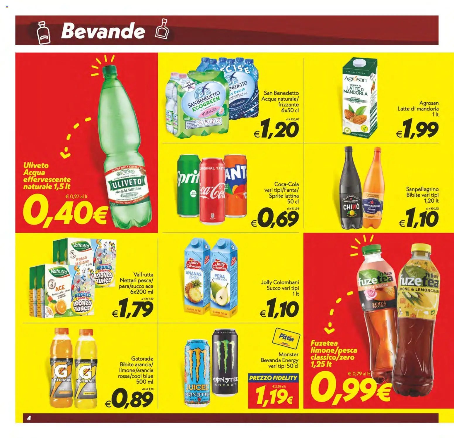 SuperConveniente volantino Messina, Siracusa, Palermo