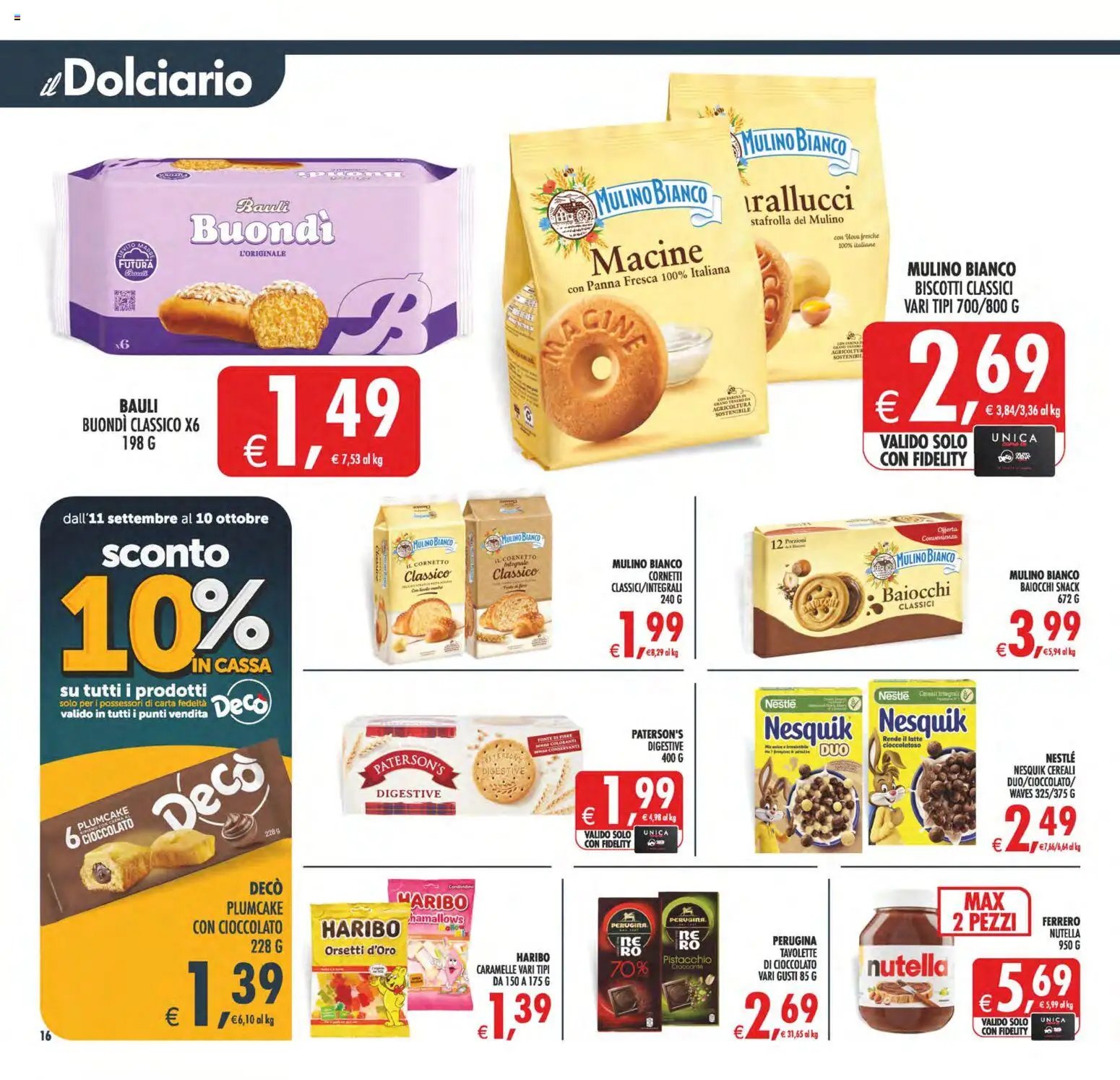 Decò volantino MaxiStore Catania