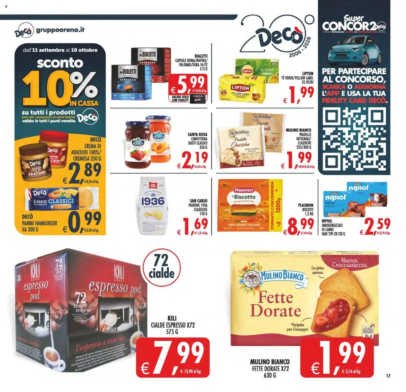 Decò volantino MaxiStore Catania