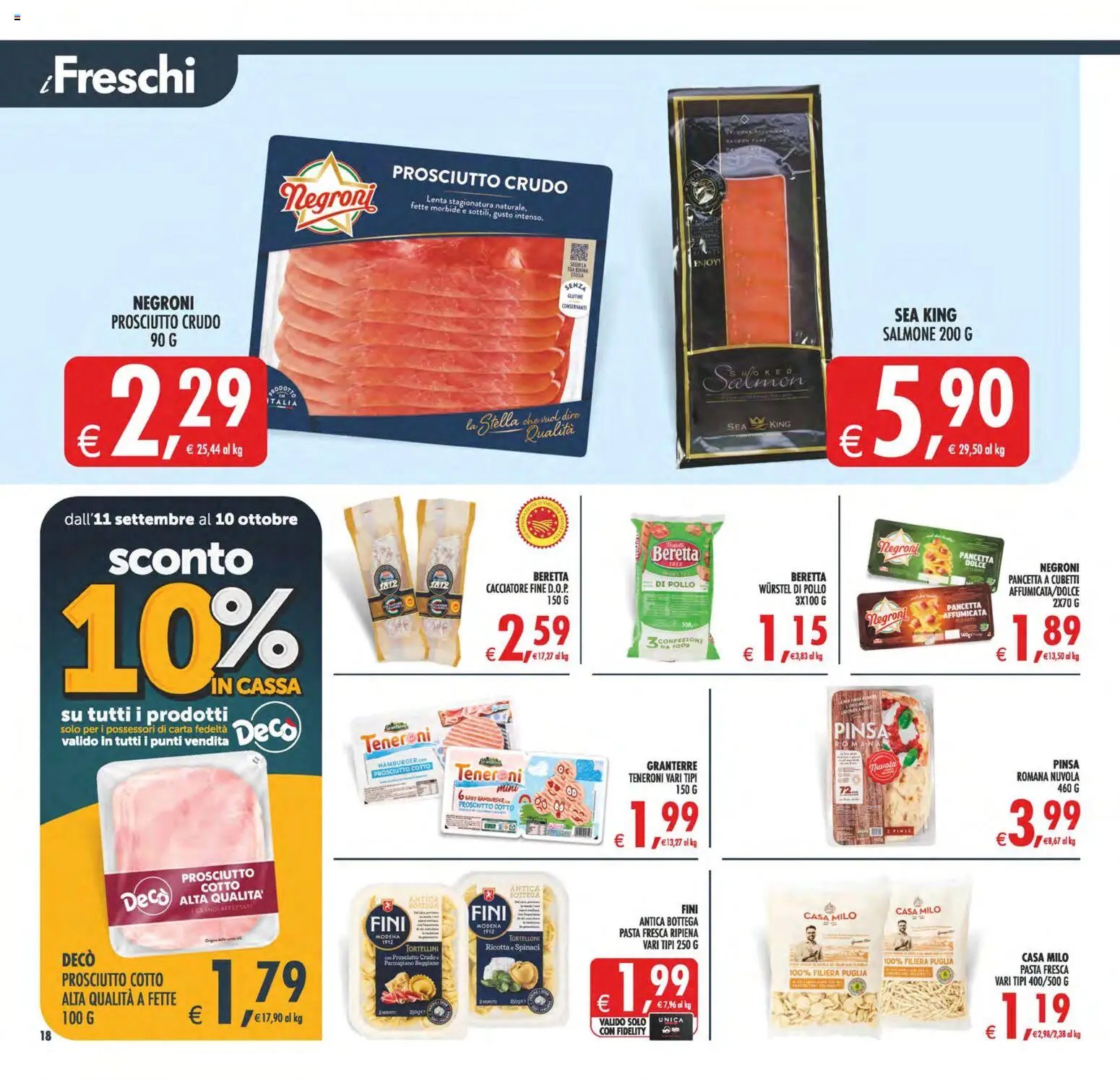 Decò volantino MaxiStore Catania