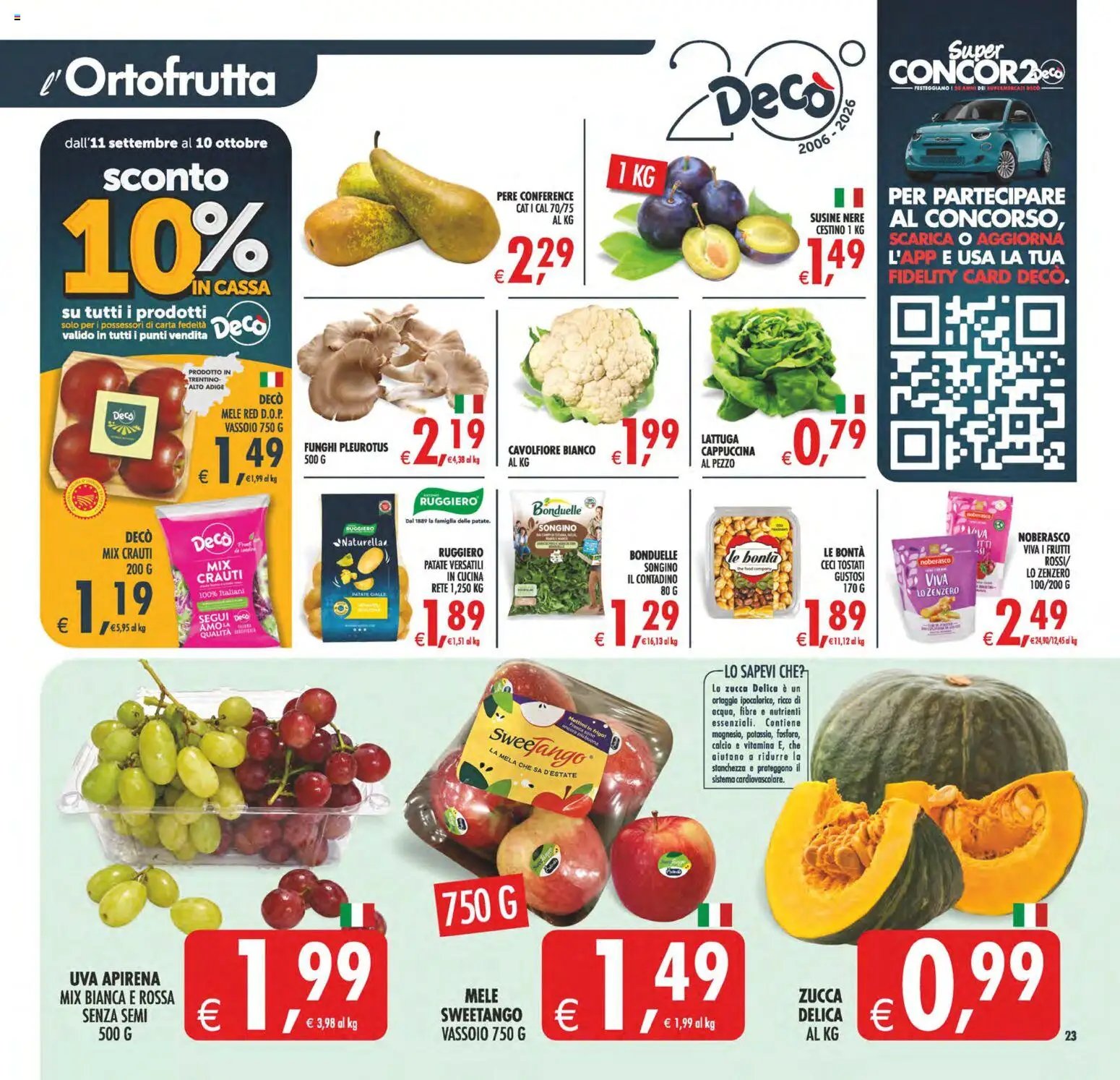 Decò volantino MaxiStore Catania