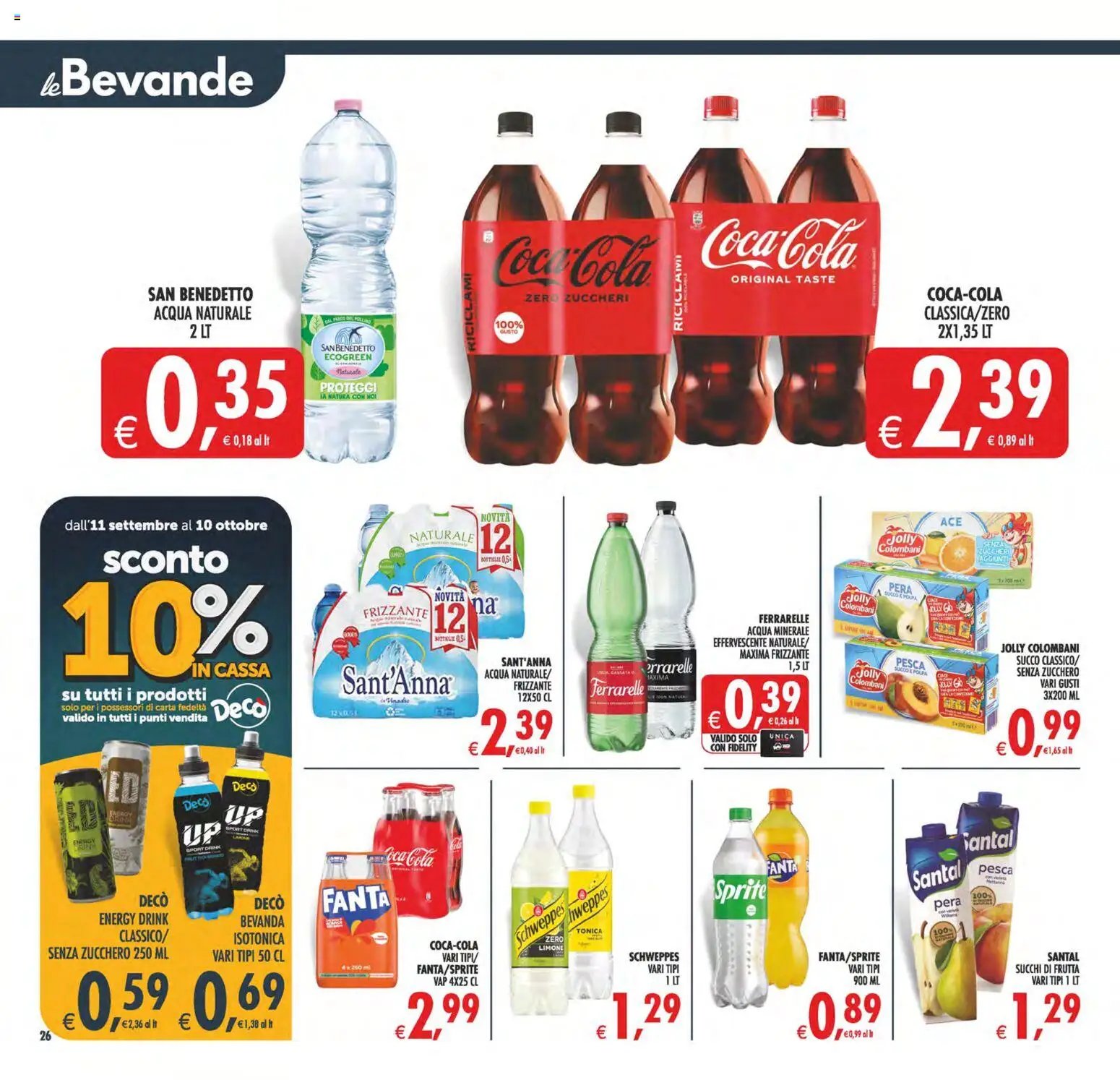 Decò volantino MaxiStore Catania