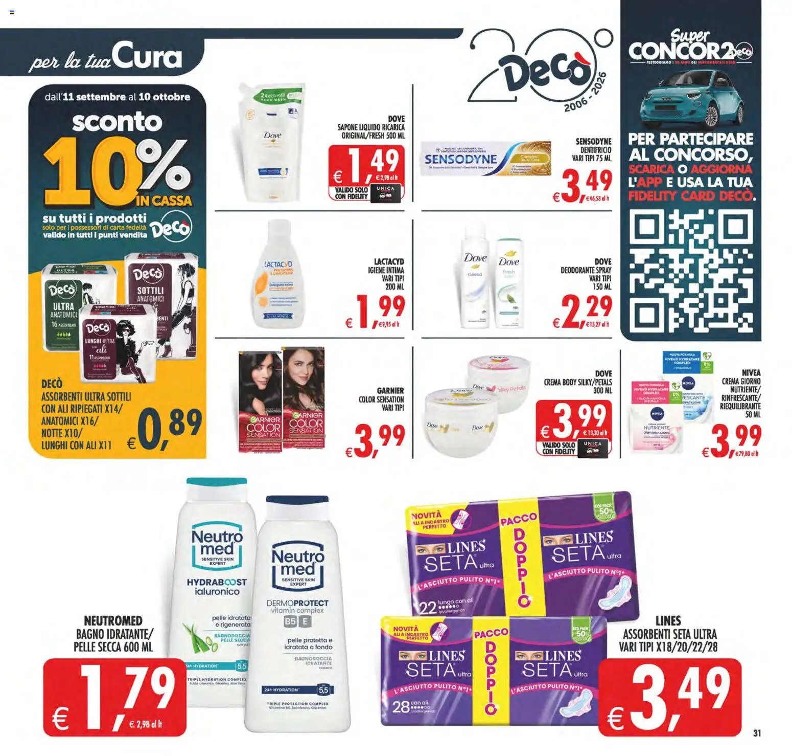 Decò volantino MaxiStore Catania