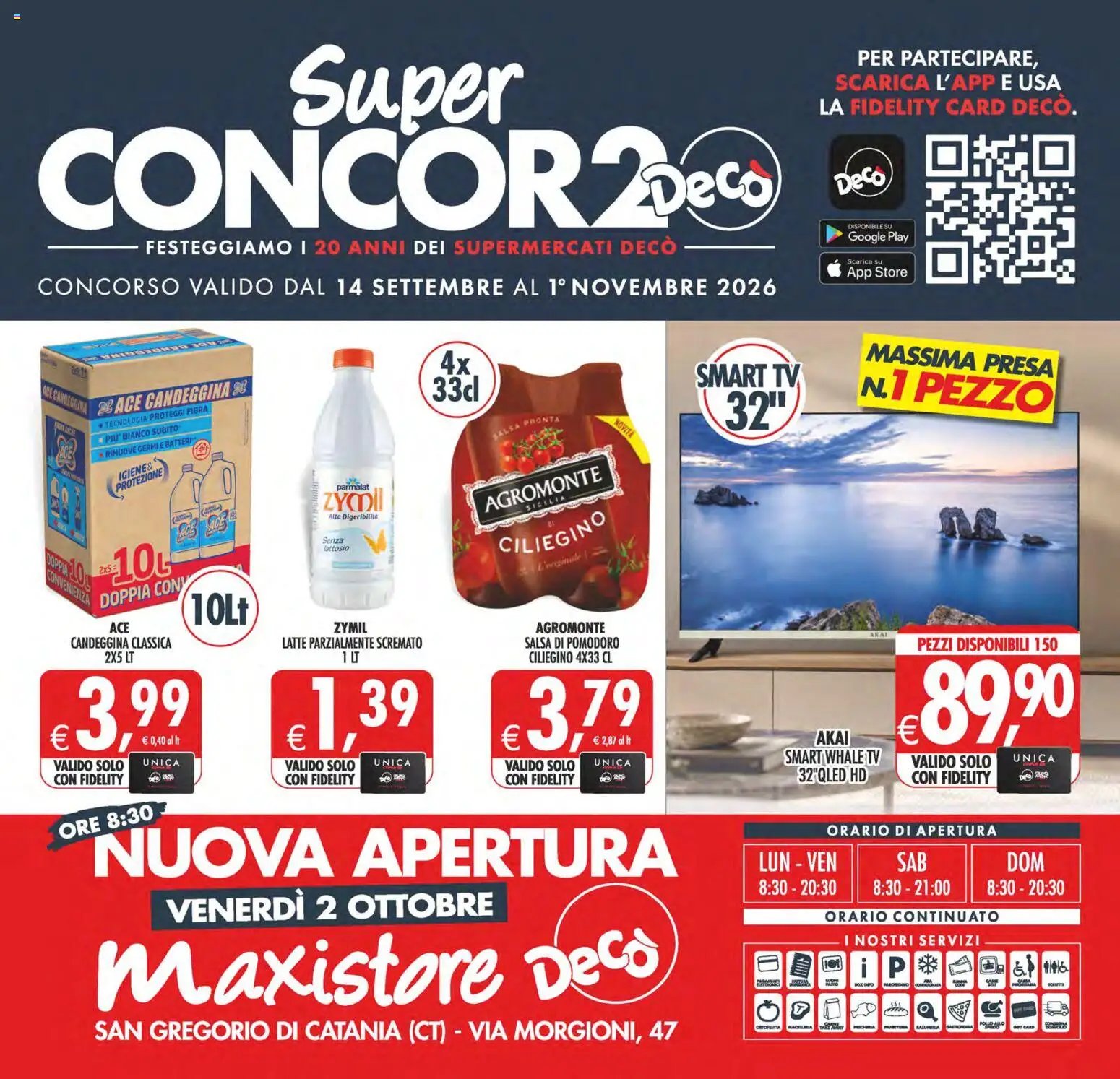 Decò volantino MaxiStore Catania