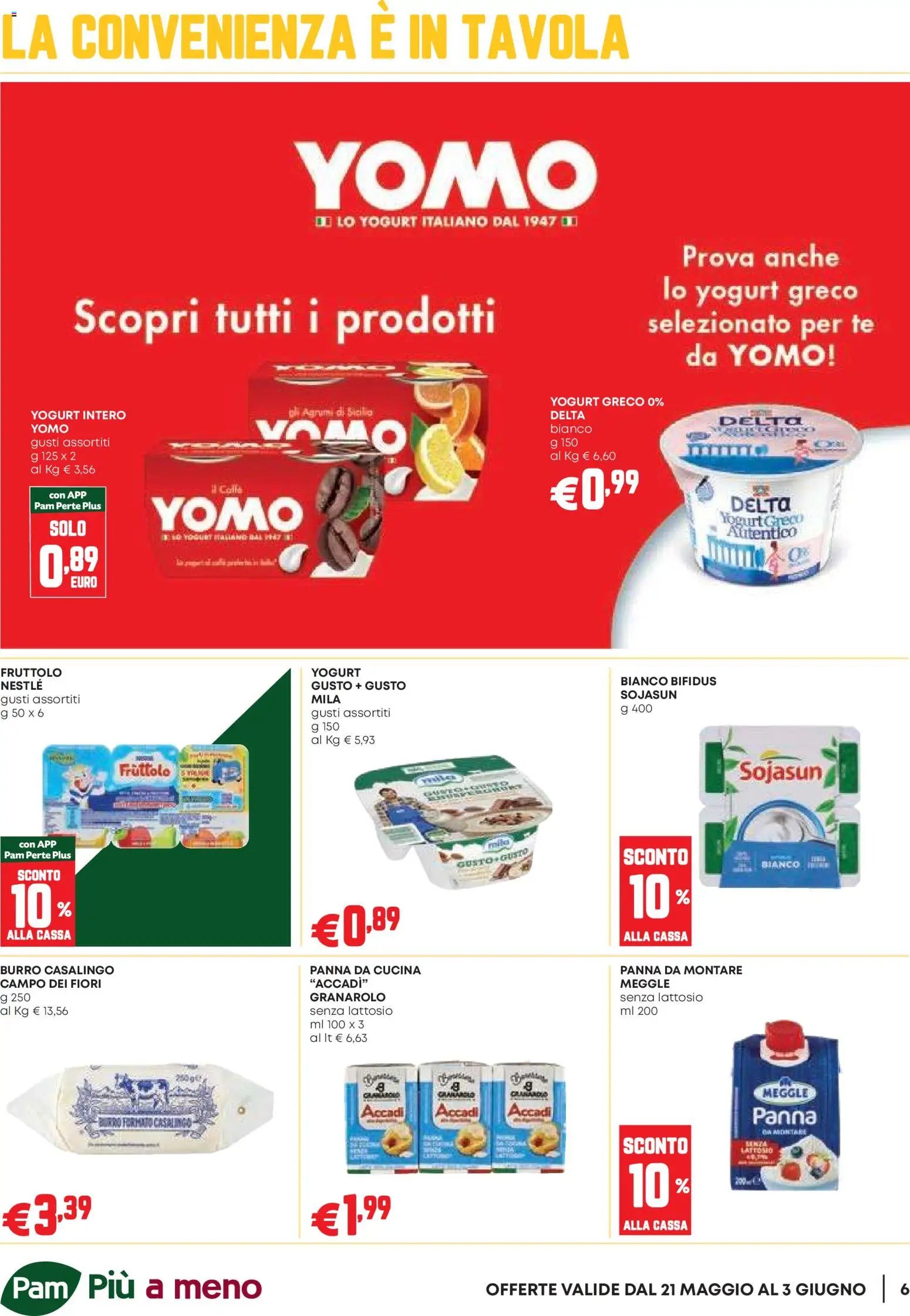 PAM volantino Occasioni Extra (2026-05-21 - 2026-06-03)