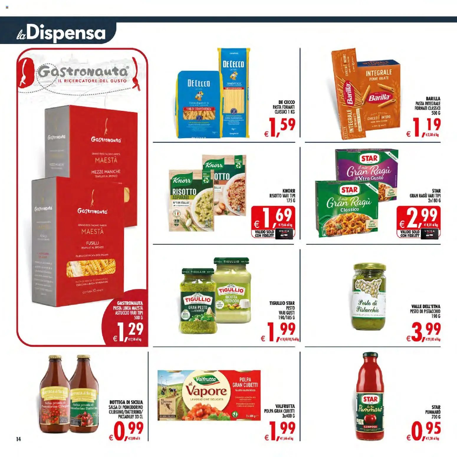 Decò volantino Maxistore, Supermercati Lipari