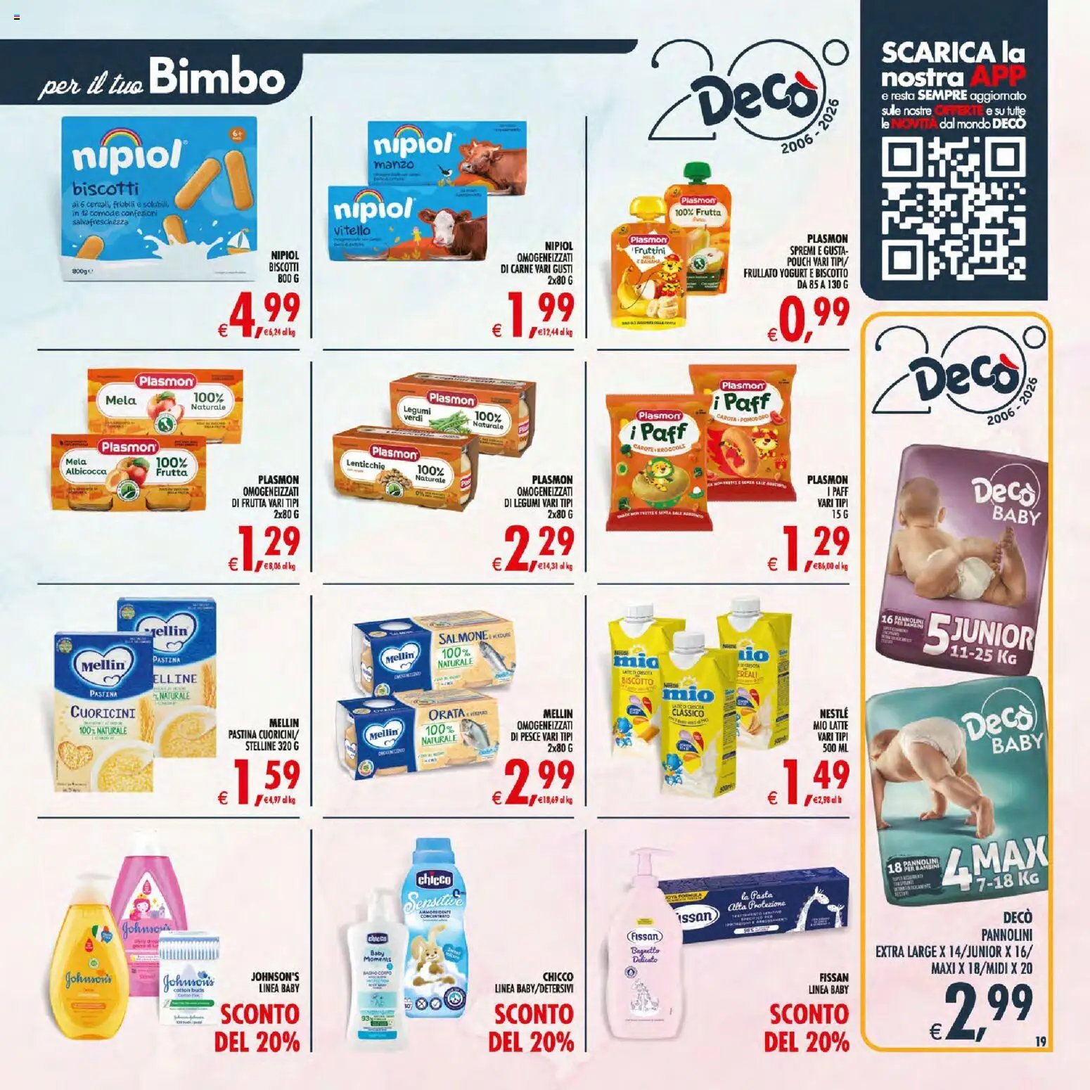 Decò volantino Maxistore, Supermercati Lipari
