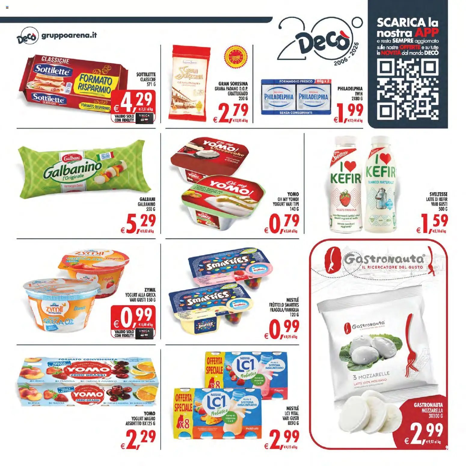 Decò volantino Maxistore, Supermercati Lipari