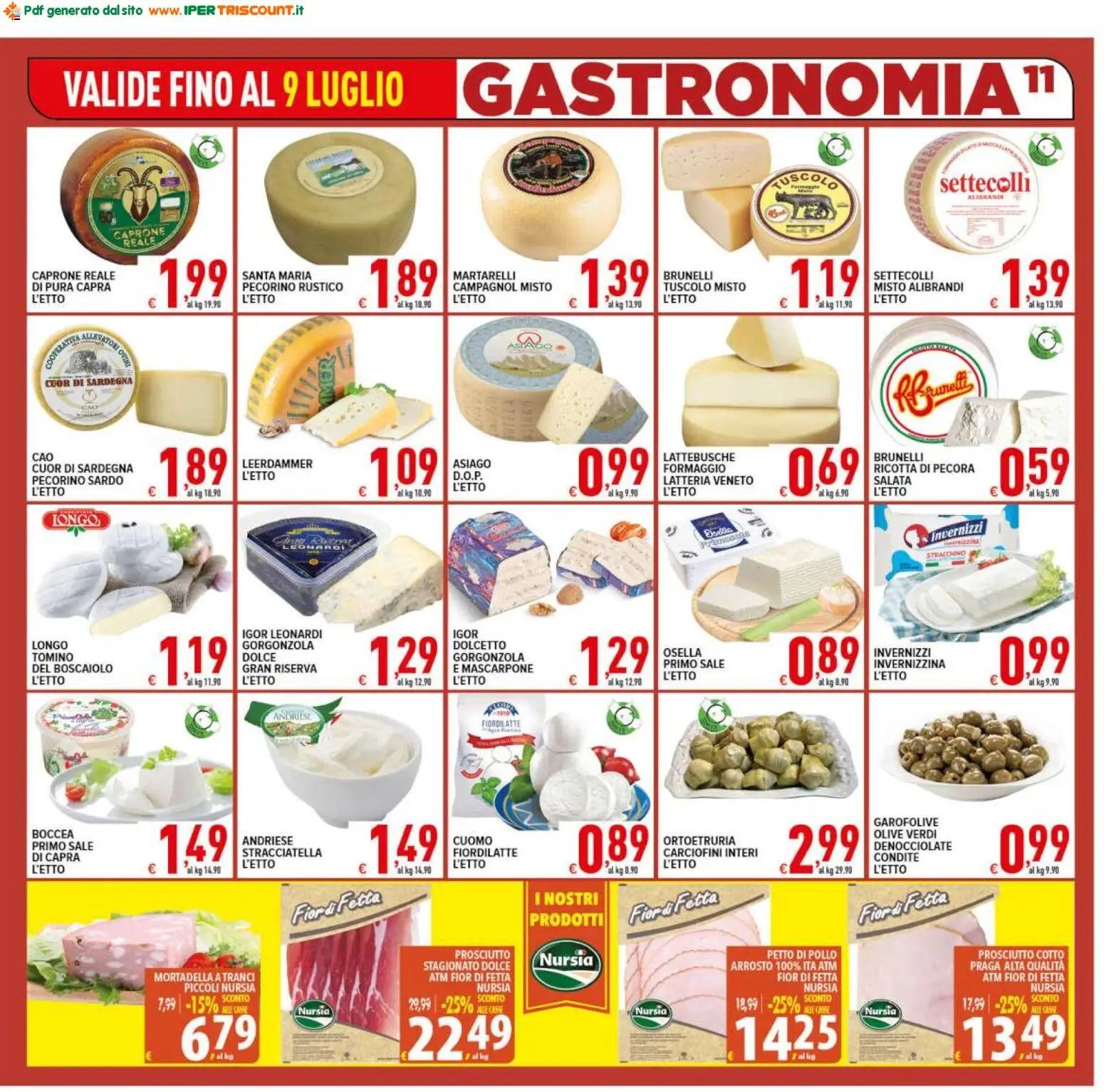 Ipertriscount volantino