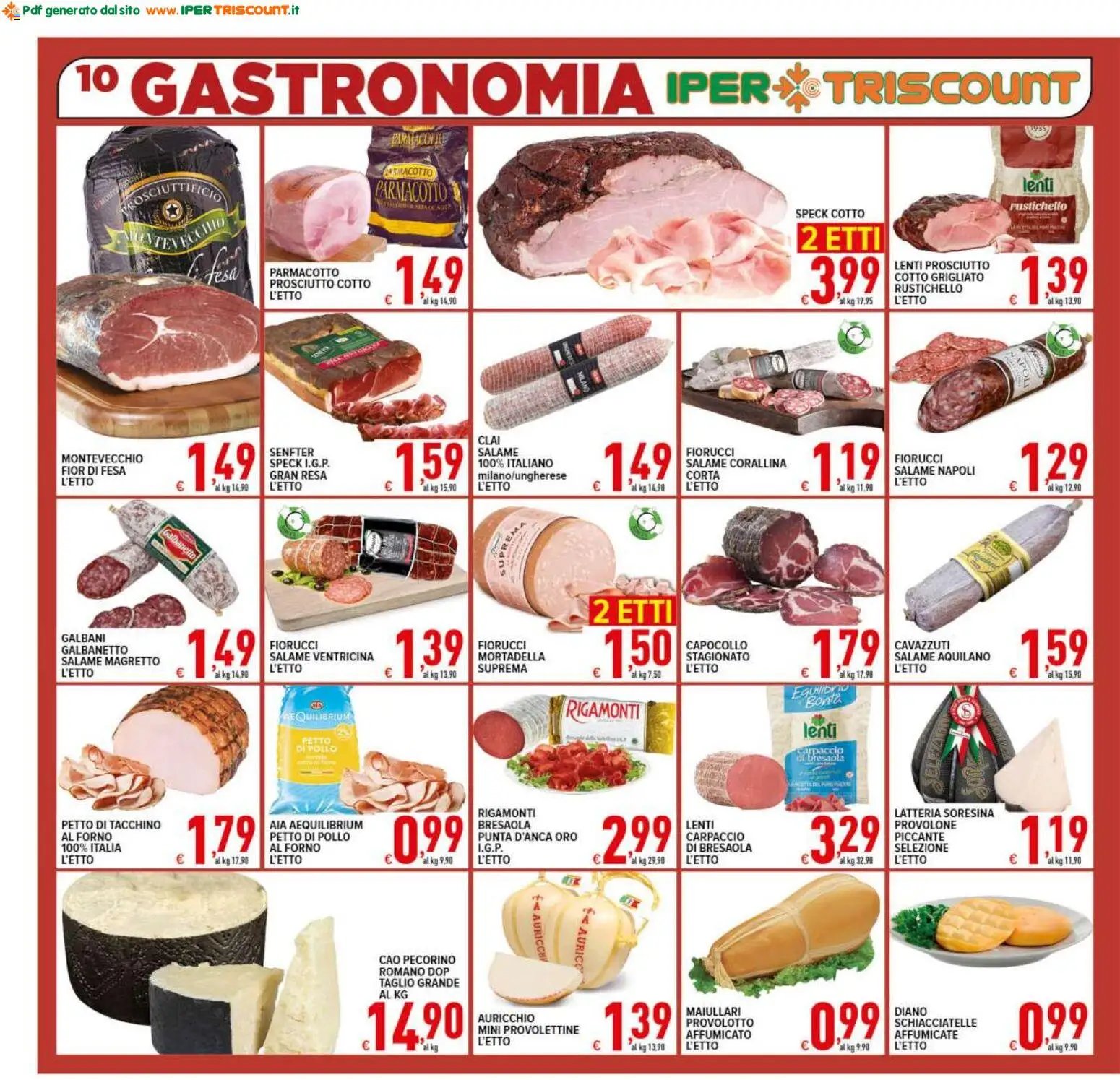 Ipertriscount volantino