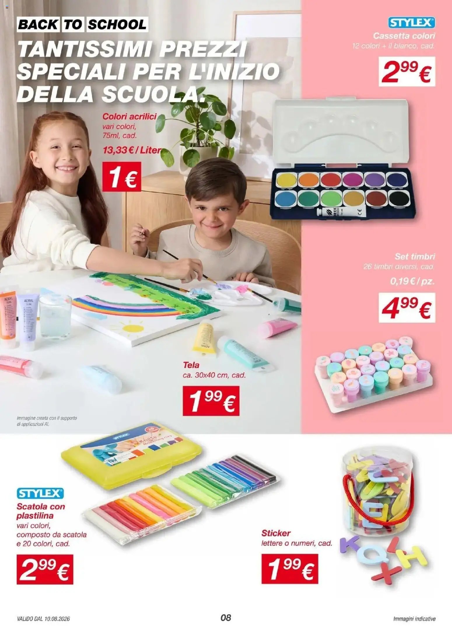 KiK volantino Più divertimento a scuola