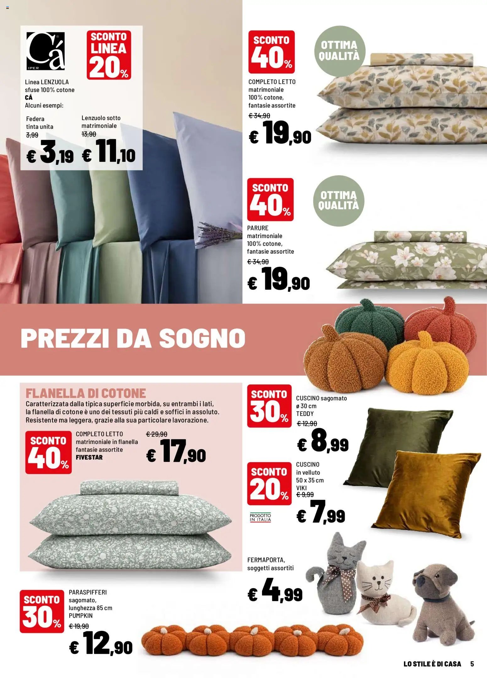 Iper volantino Lo Stile Di Casa