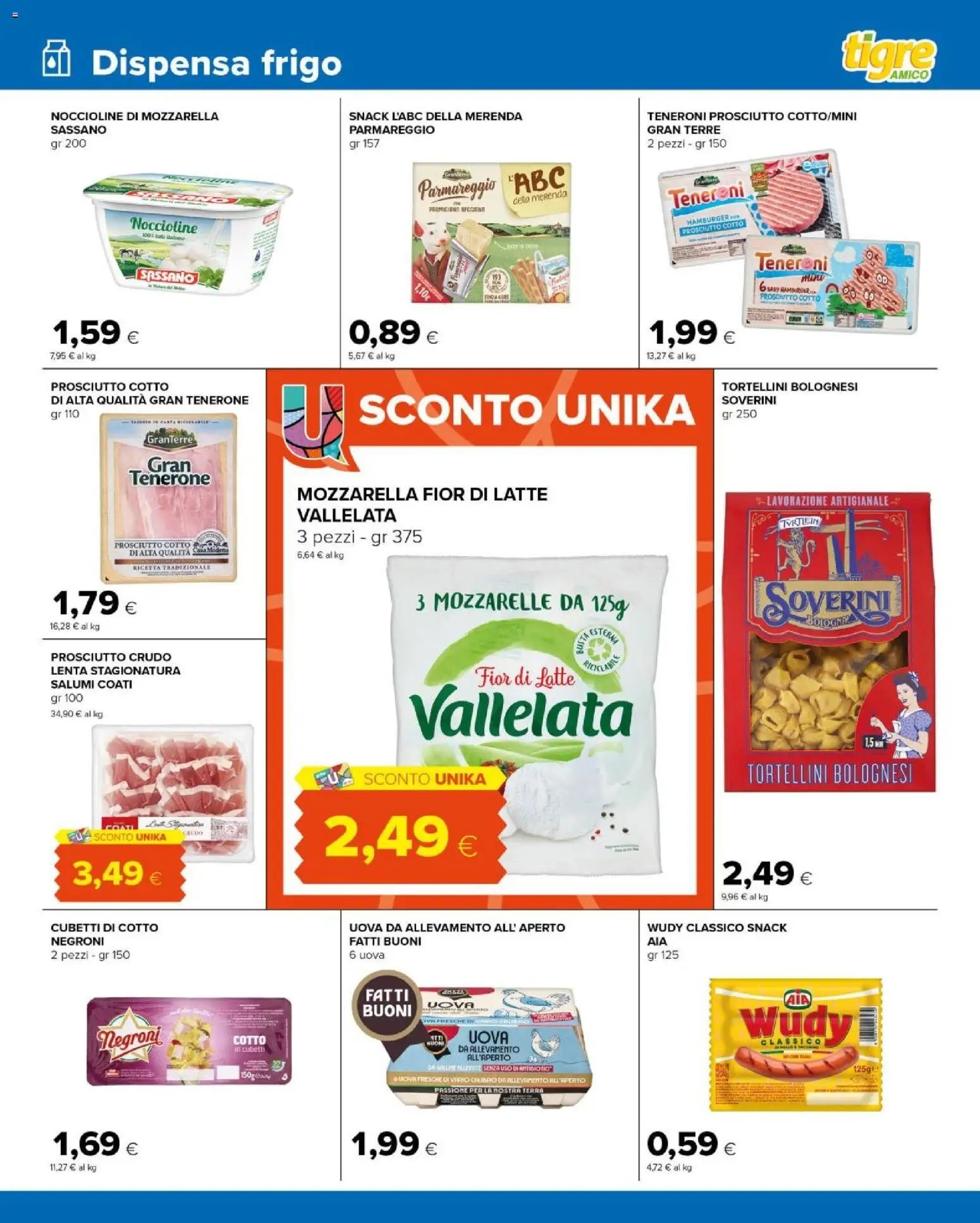 Tigre volantino Amico super