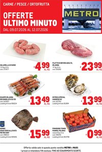 Metro volantino Offerte freschissimi