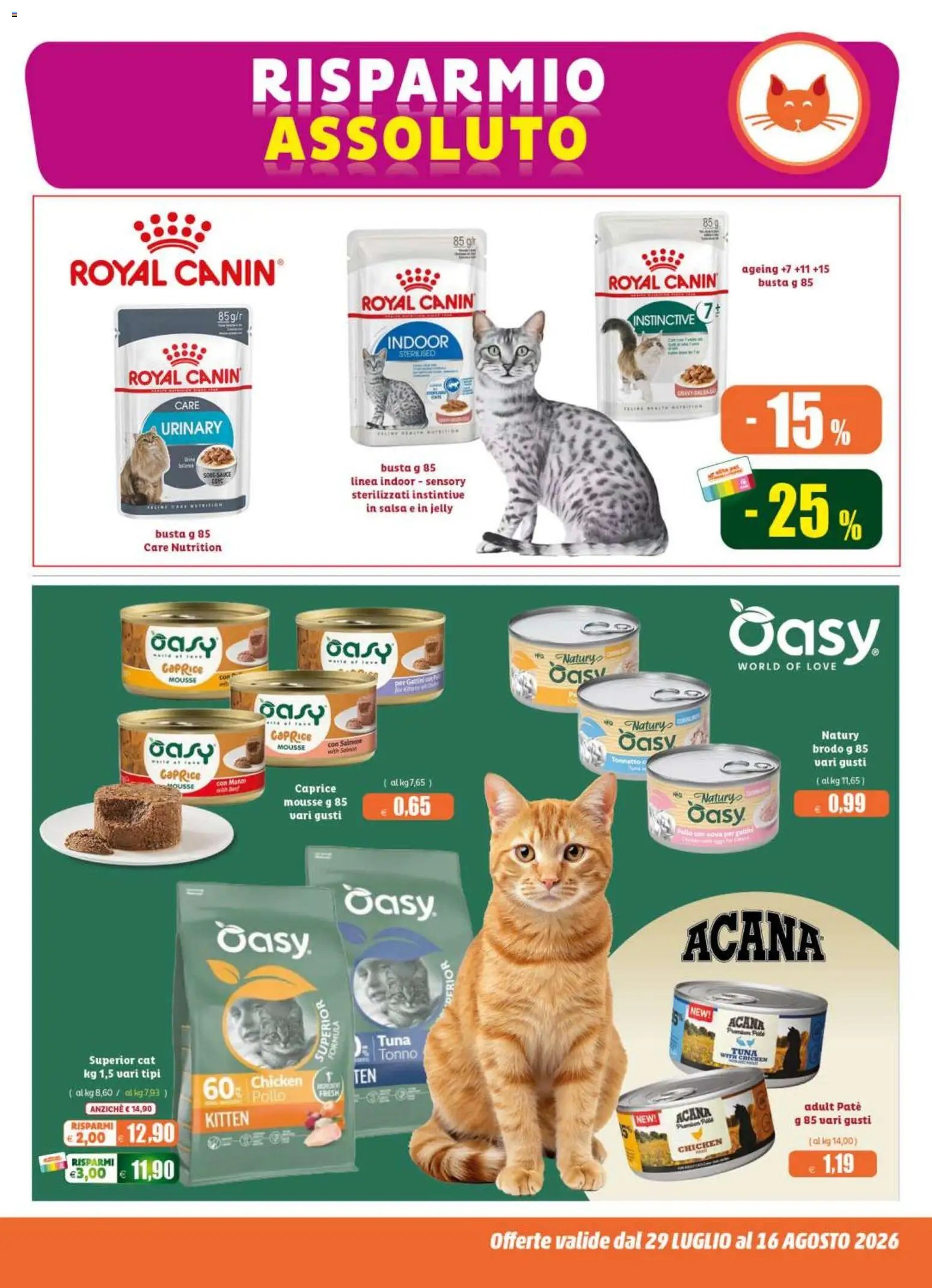 Elite Supermercati volantino Pet