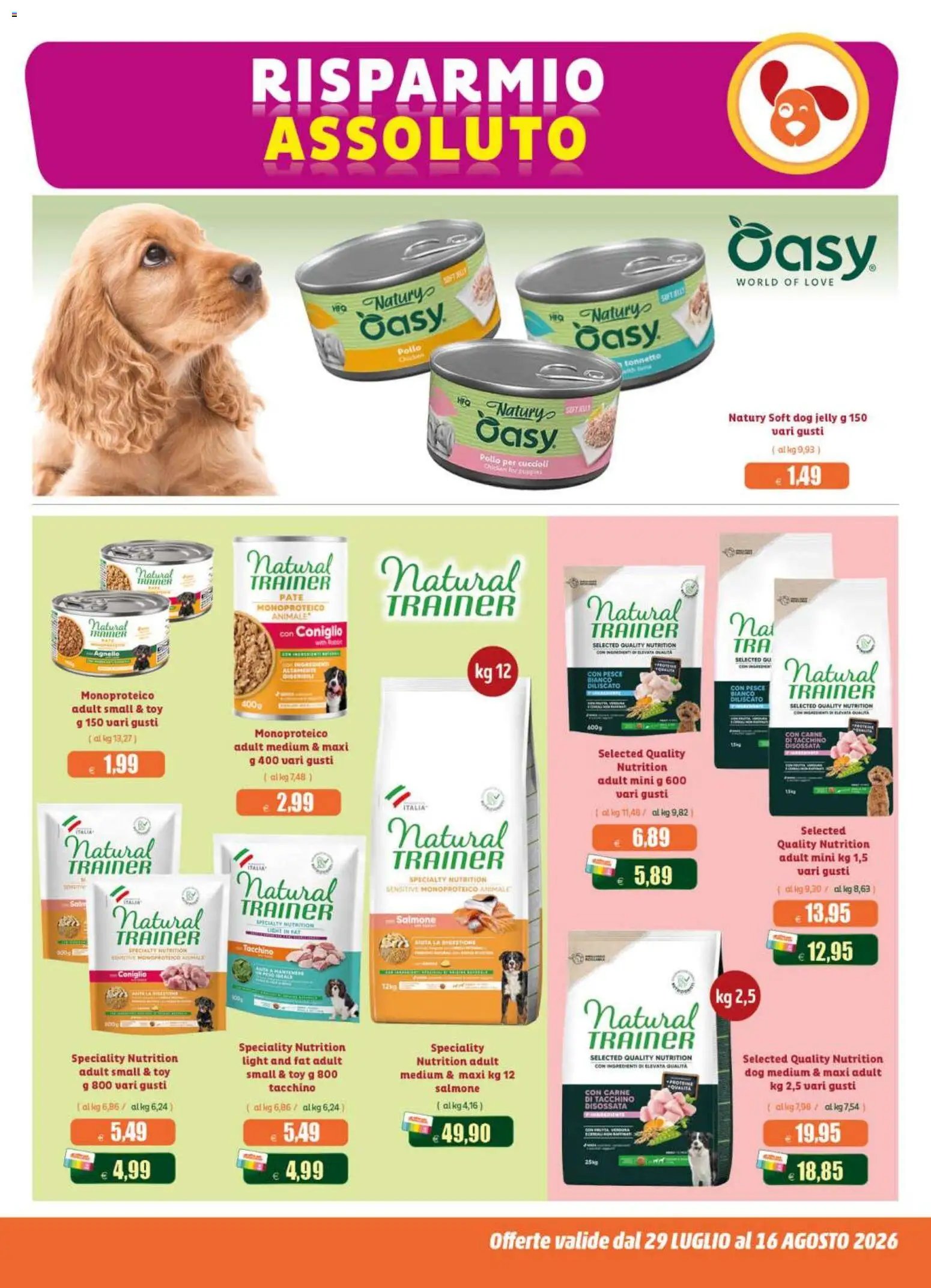 Elite Supermercati volantino Pet