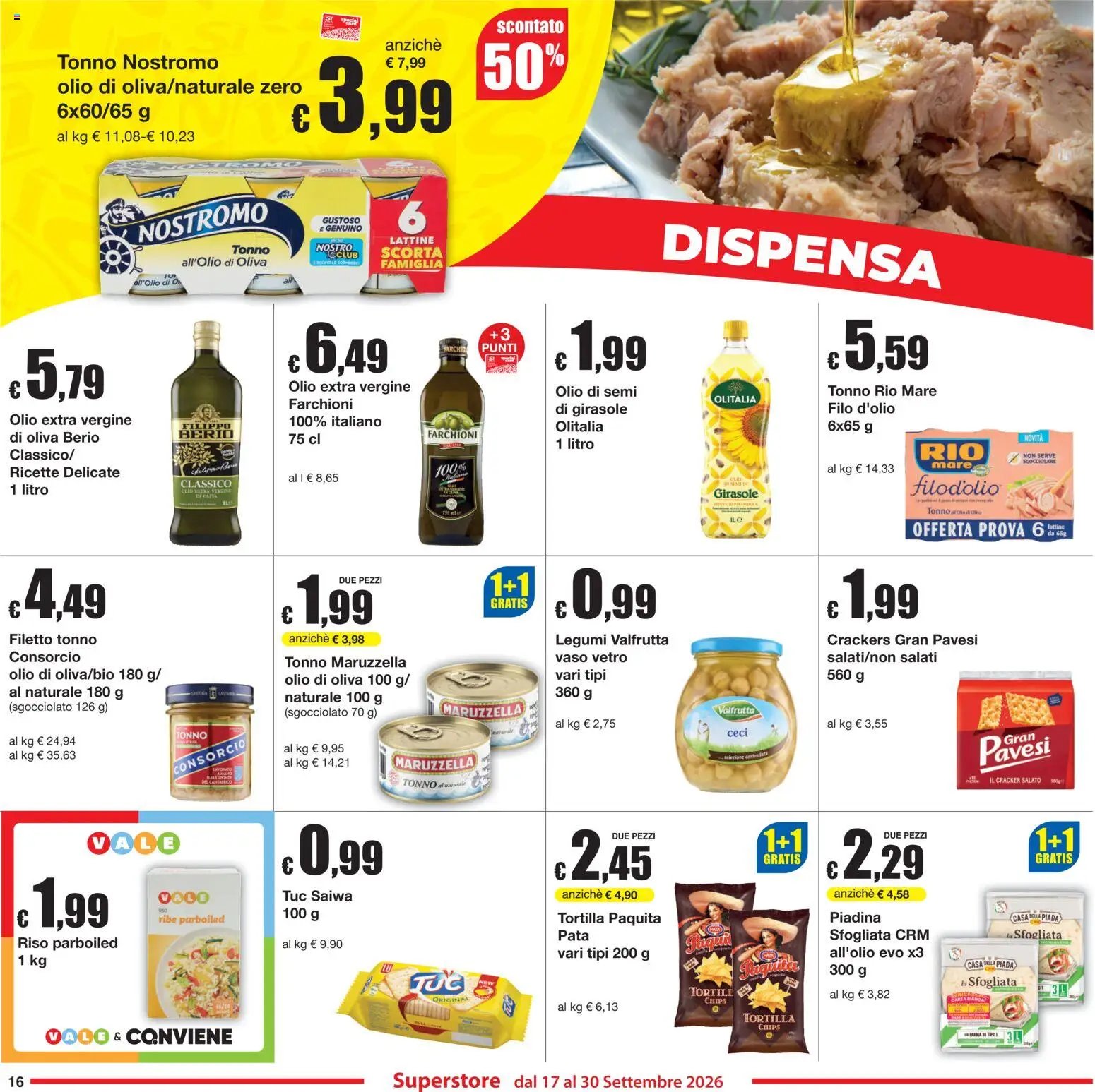 Sì con Te volantino Superstore