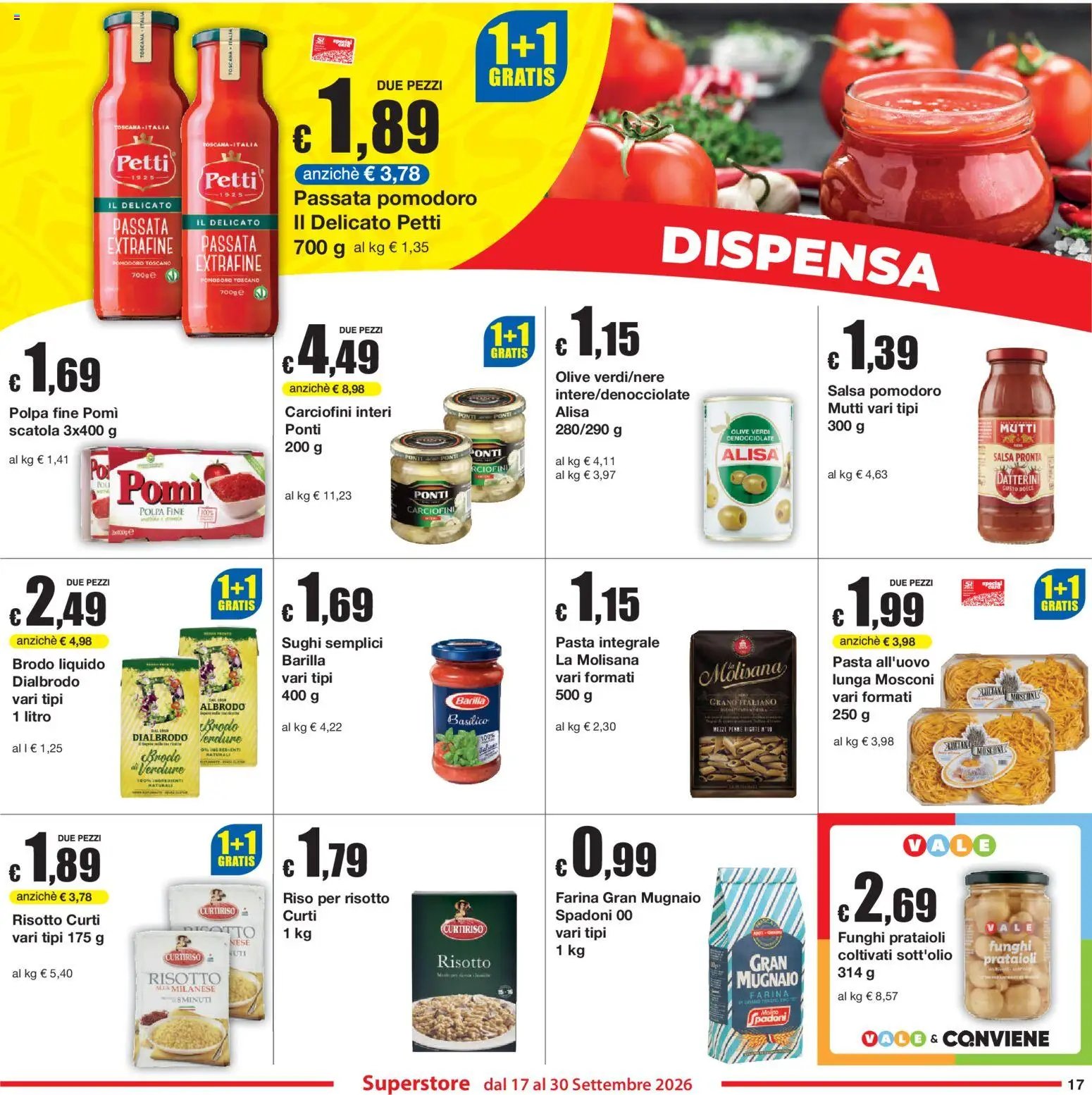 Sì con Te volantino Superstore