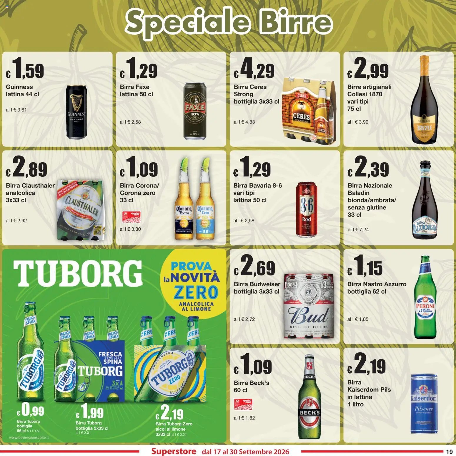 Sì con Te volantino Superstore