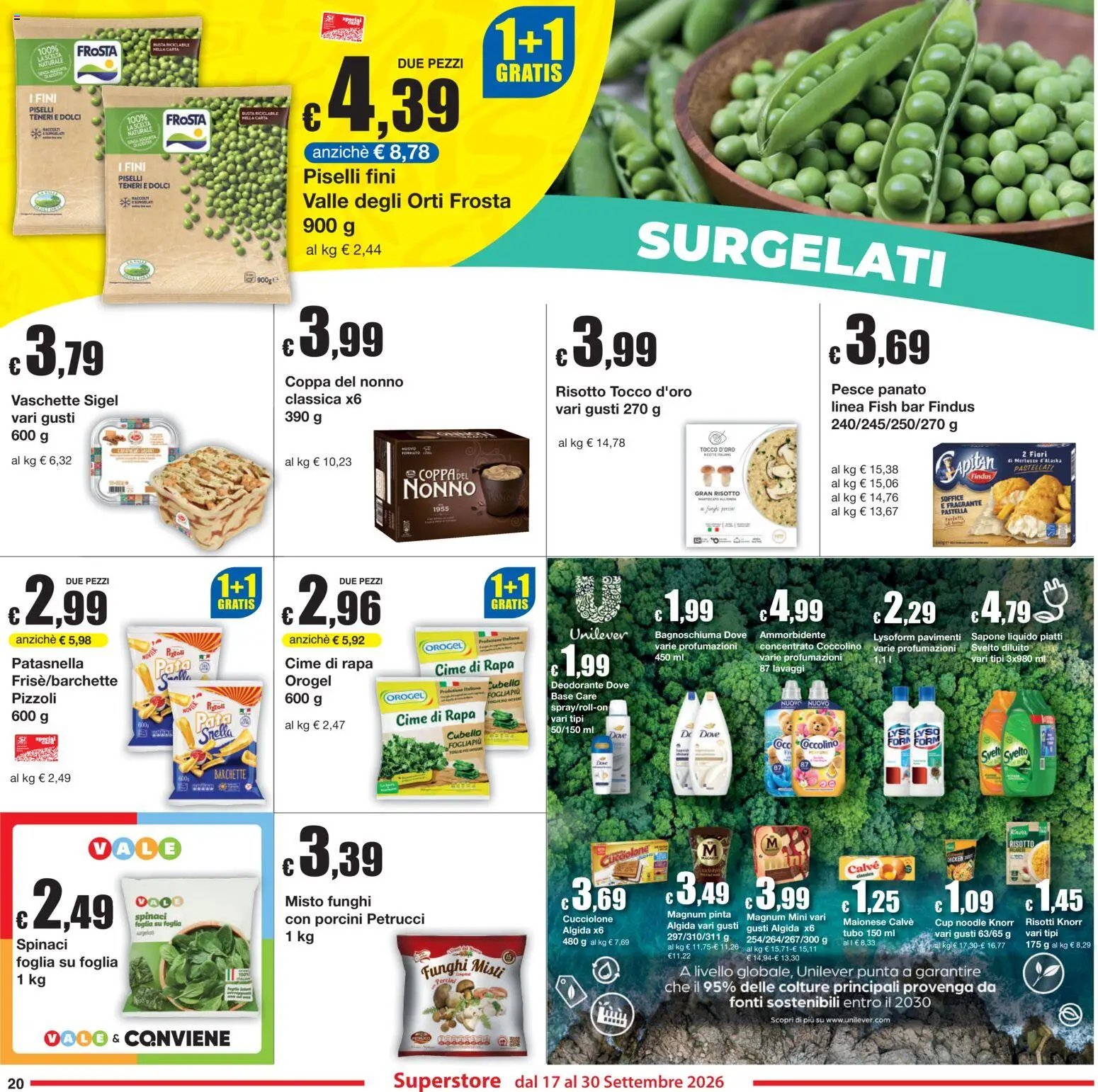 Sì con Te volantino Superstore