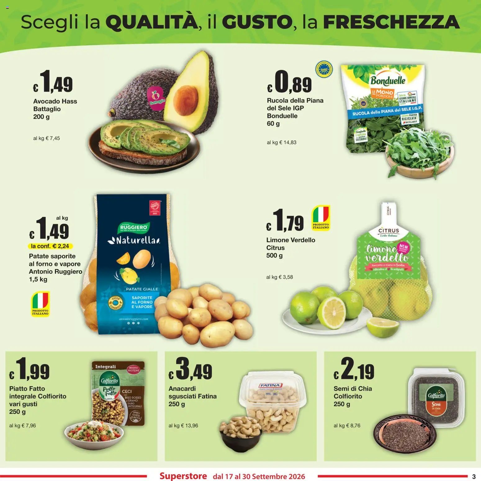 Sì con Te volantino Superstore