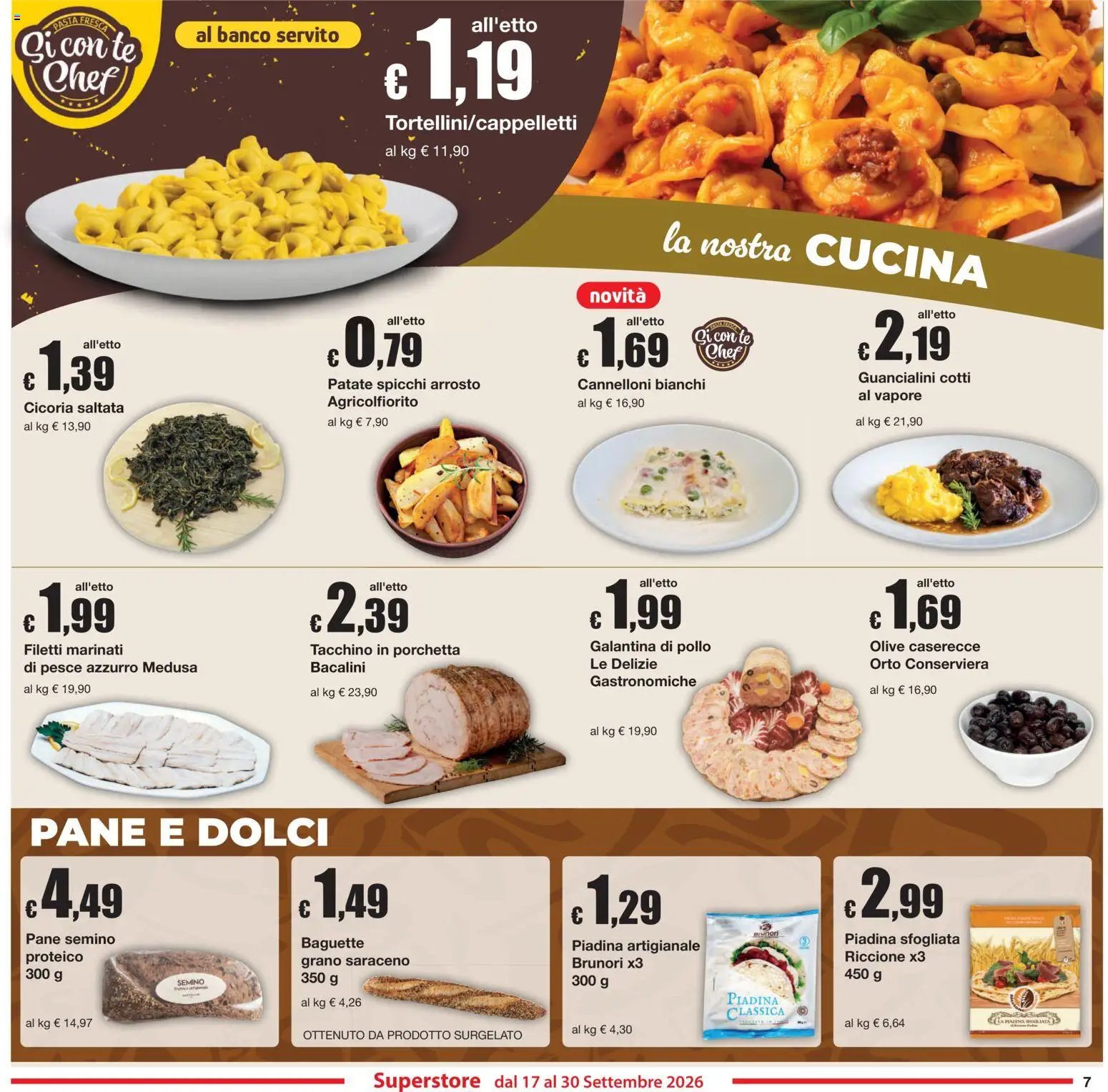 Sì con Te volantino Superstore