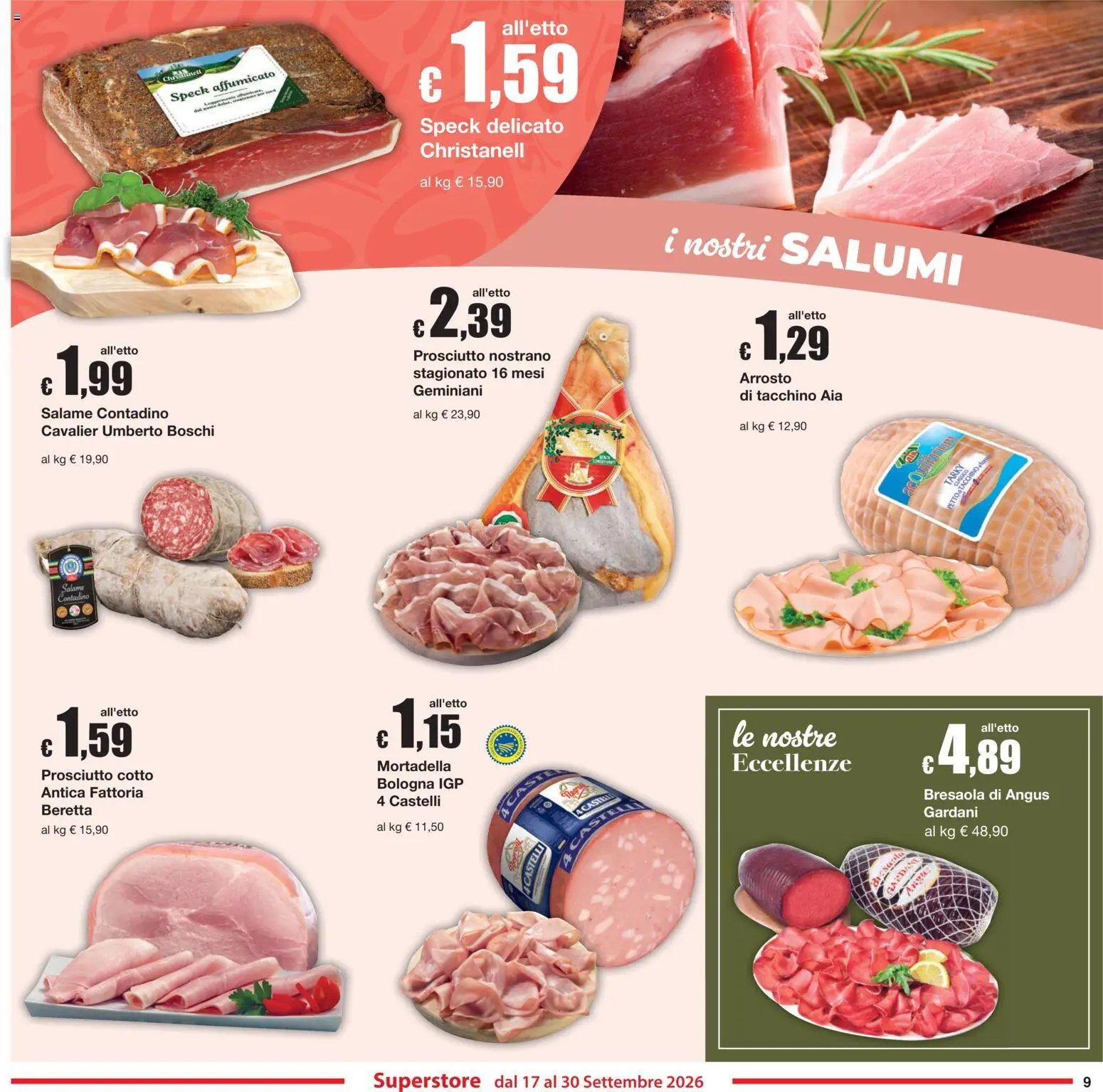 Sì con Te volantino Superstore