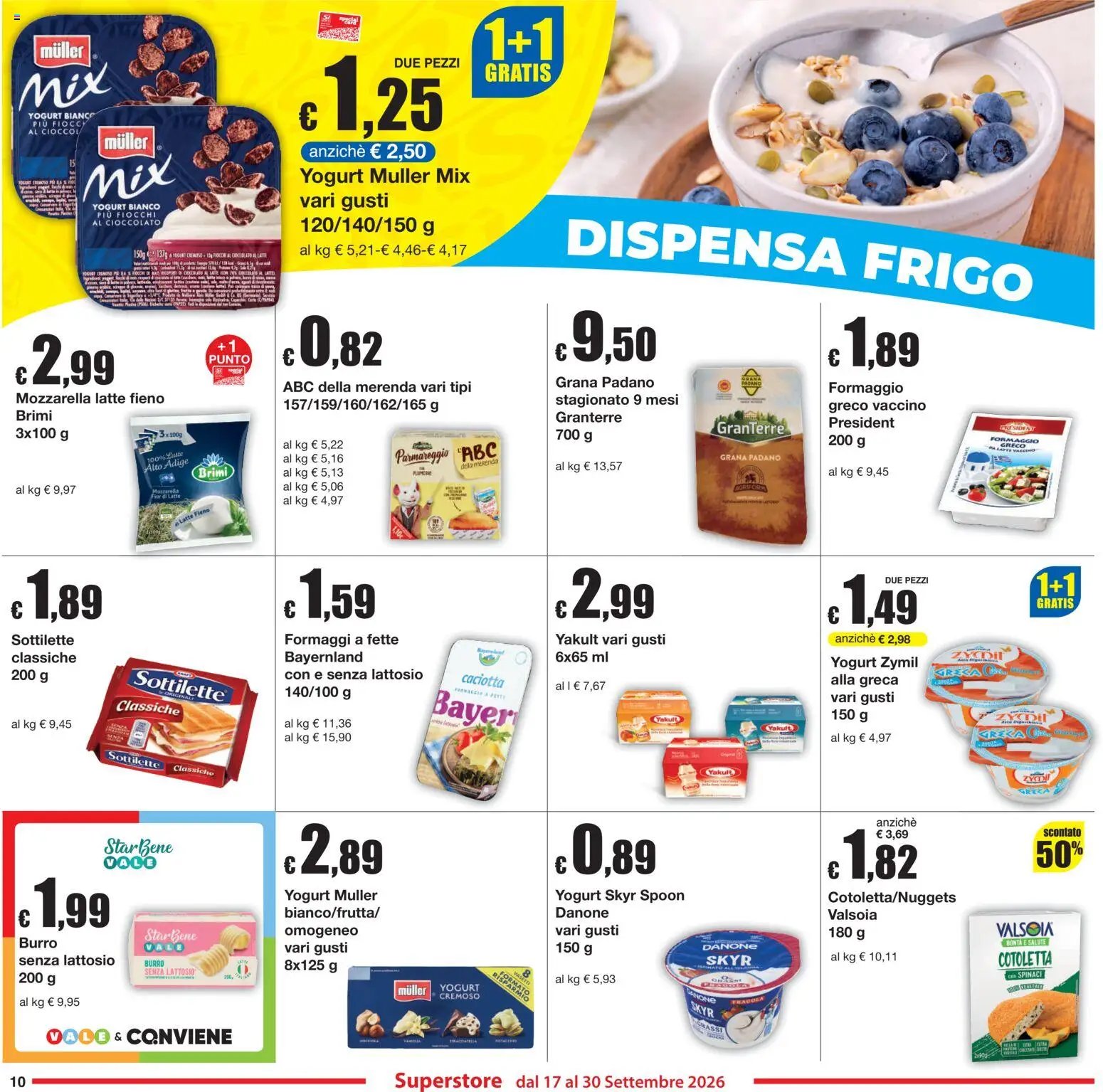 Sì con Te volantino Superstore