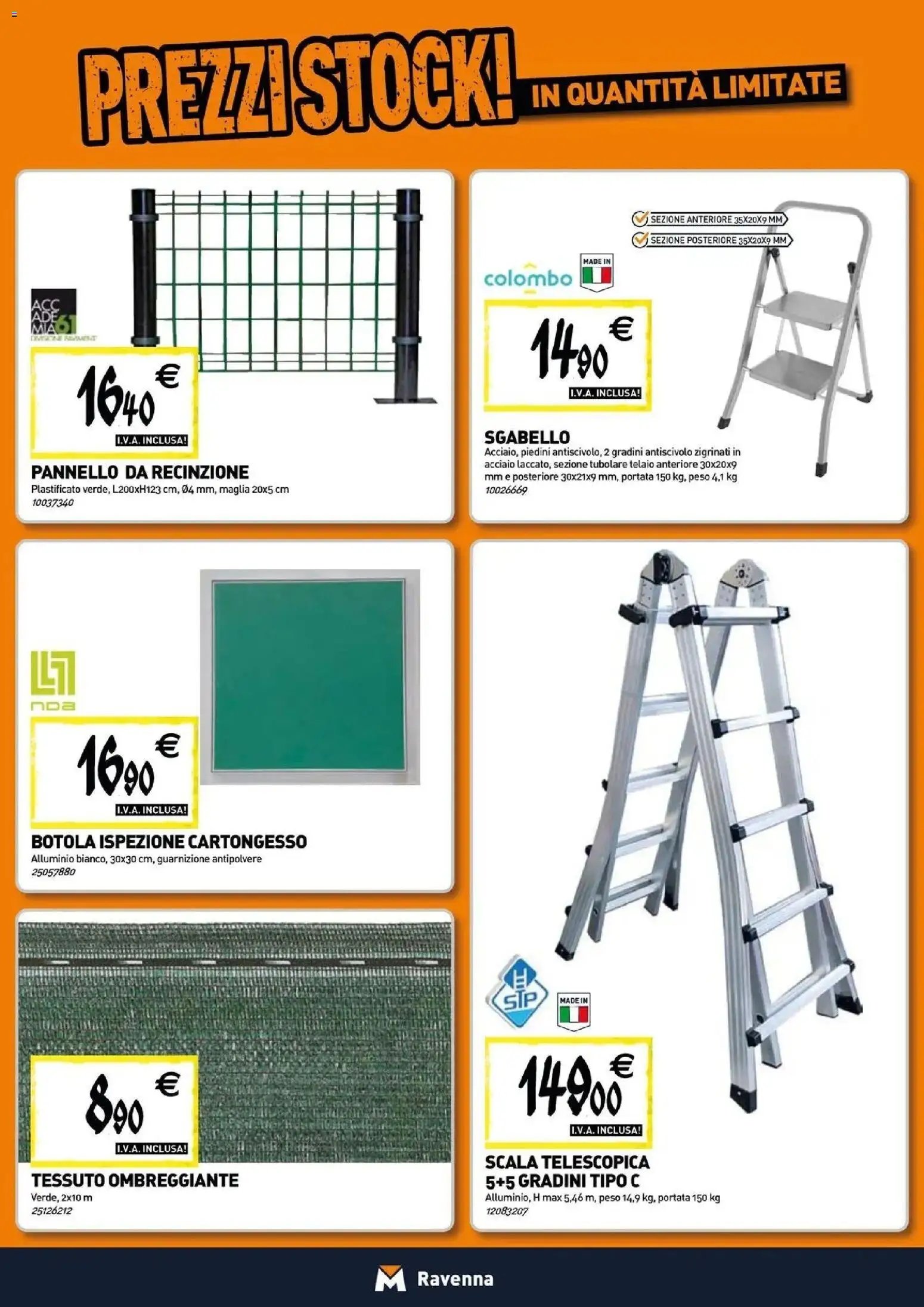 TECNOMAT - Straordinari prezzi stock!