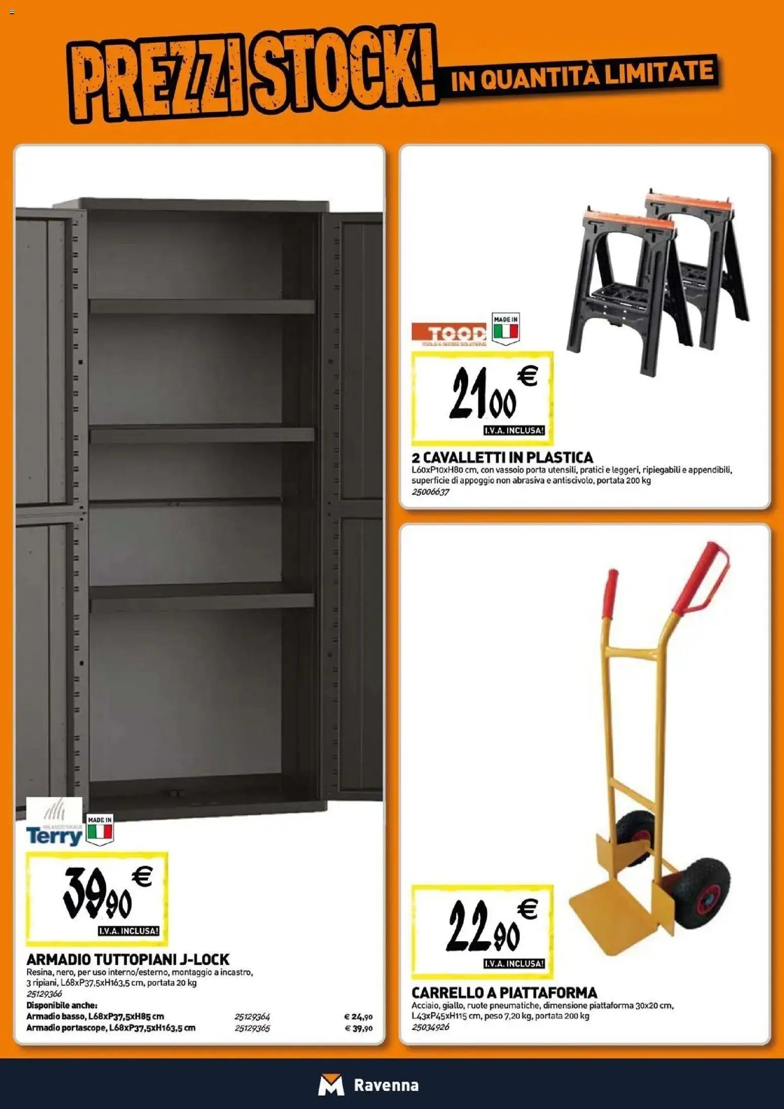 TECNOMAT - Straordinari prezzi stock!