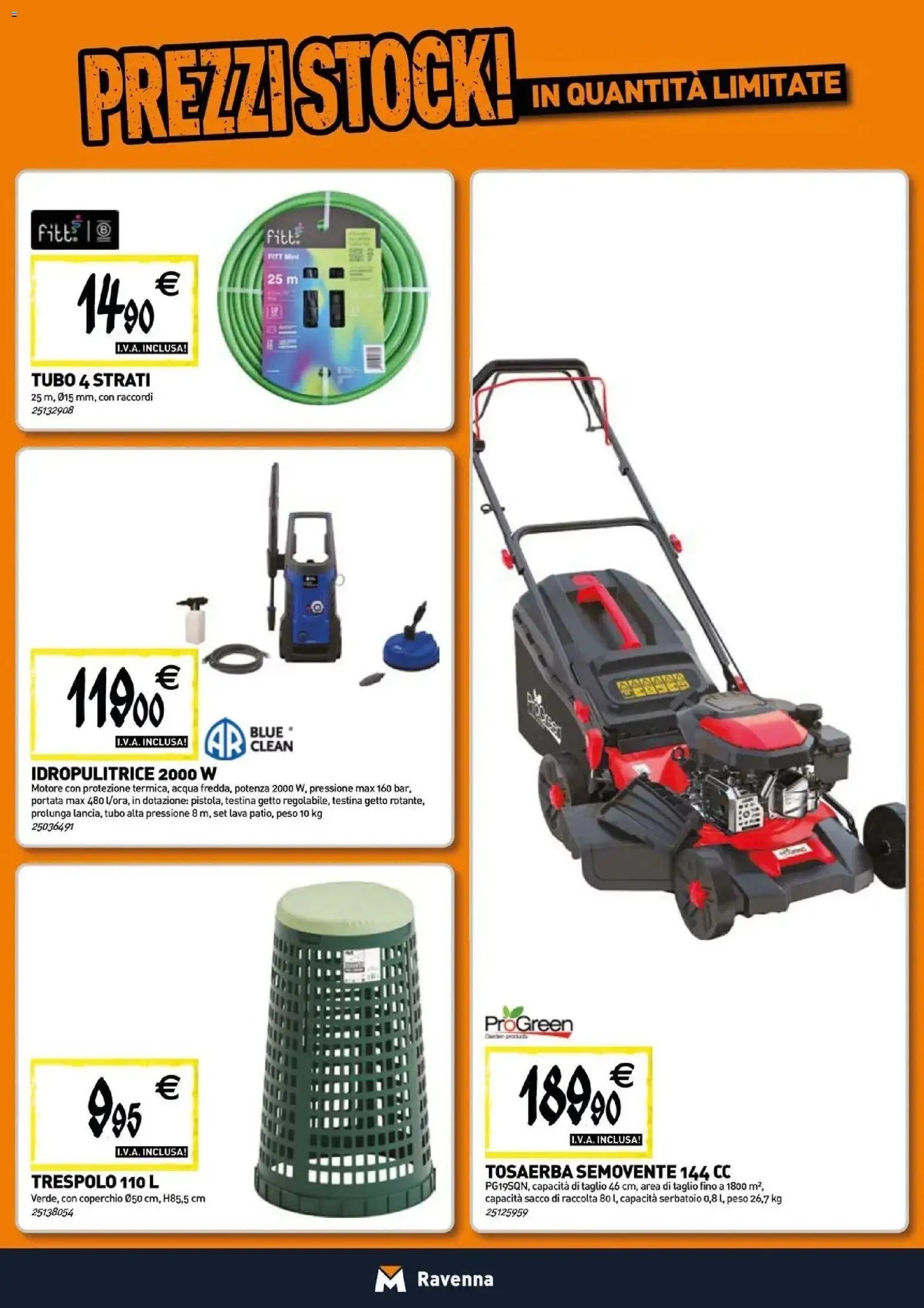 TECNOMAT - Straordinari prezzi stock!
