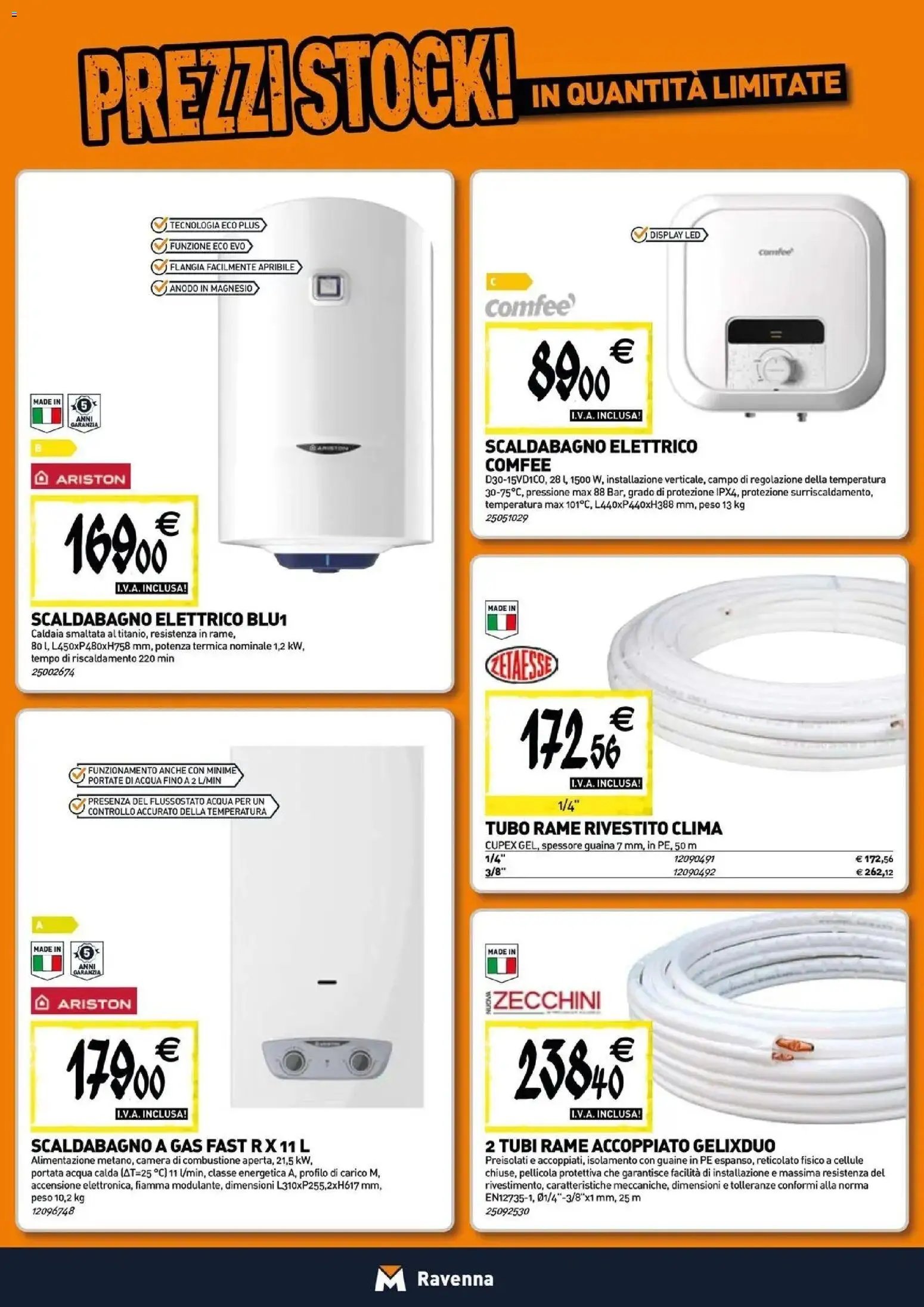 TECNOMAT - Straordinari prezzi stock!