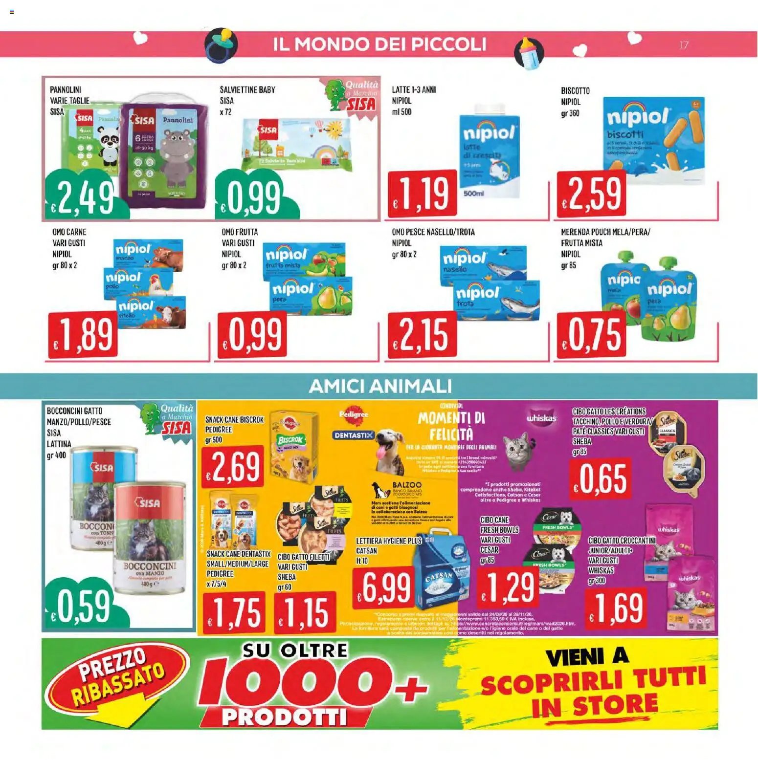 SISA volantino Mercadò