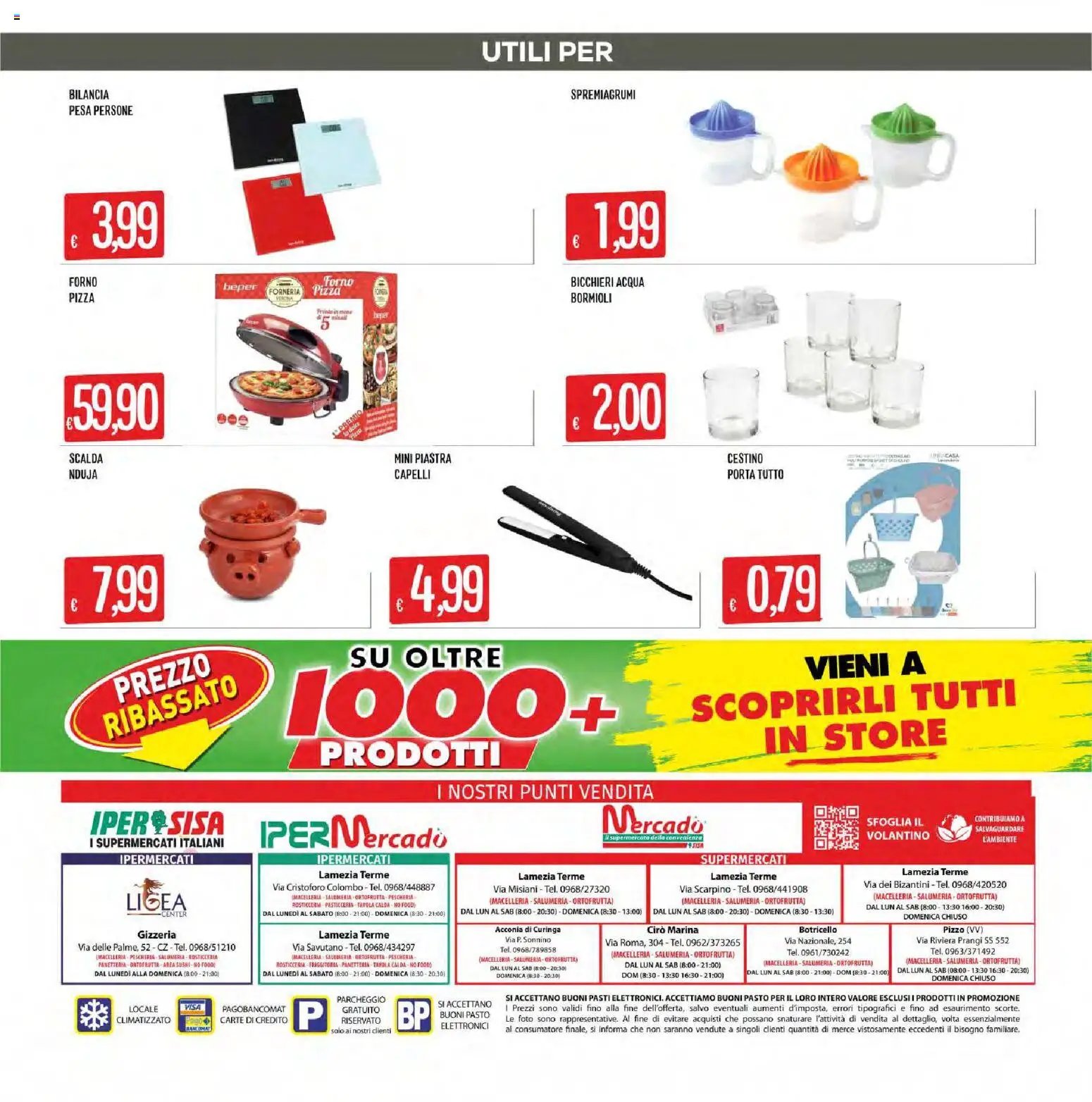 SISA volantino Mercadò