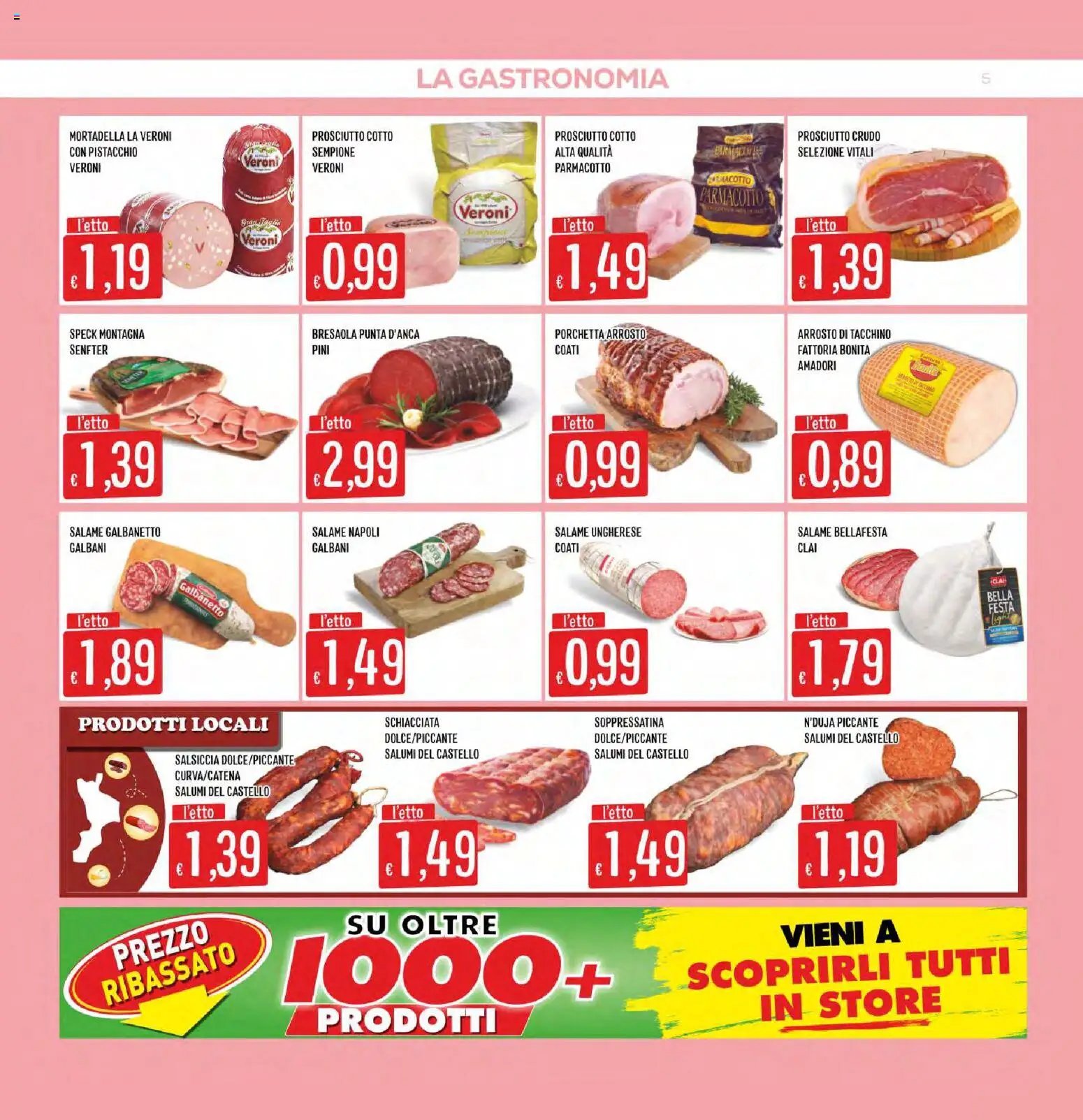 SISA volantino Mercadò