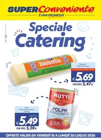 SuperConveniente volantino Catering Enna, Misterbianco
