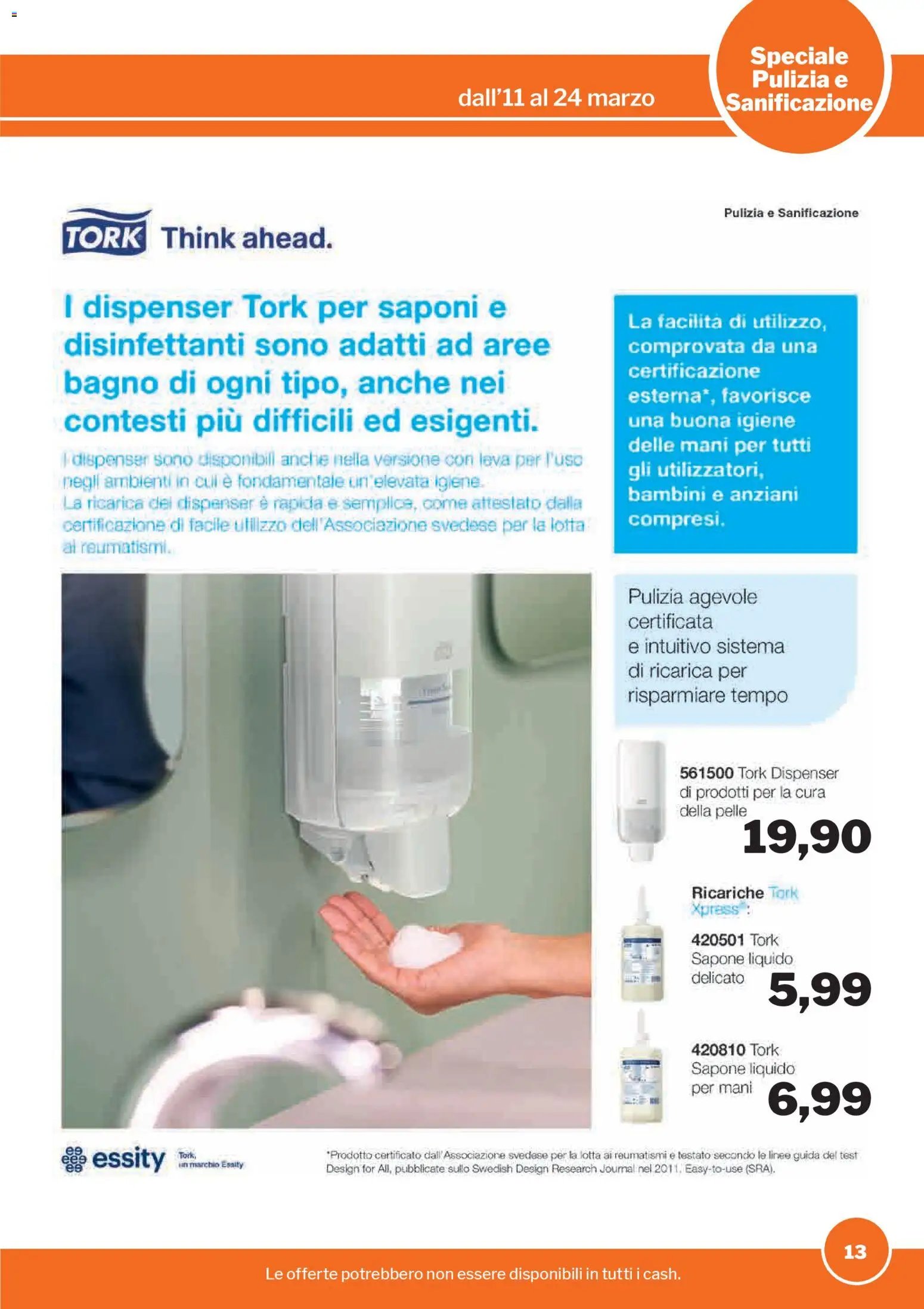 Sogegross volantino Pulizia e sanificazione (2026-03-11 - 2026-03-24)