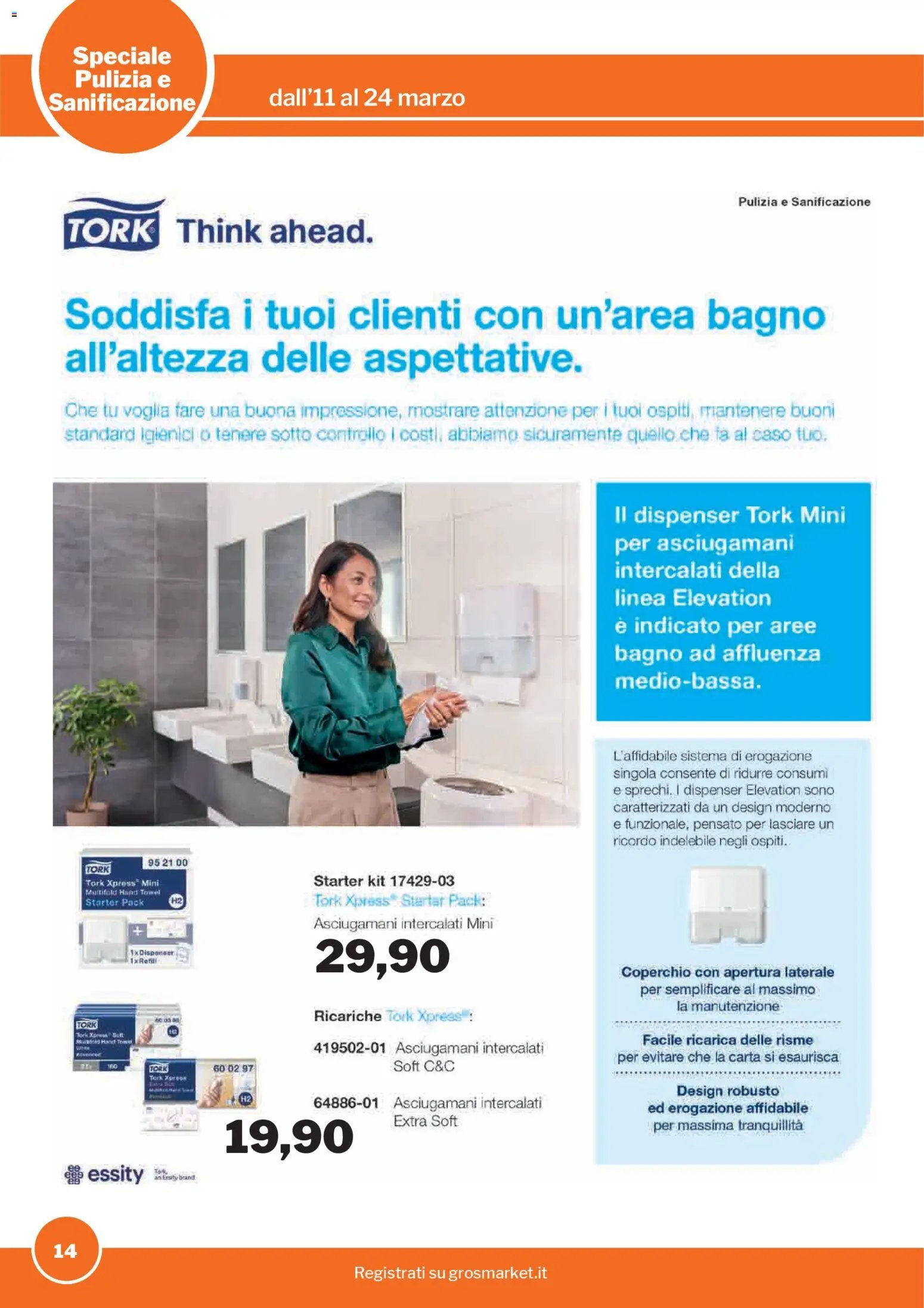 Sogegross volantino Pulizia e sanificazione (2026-03-11 - 2026-03-24)