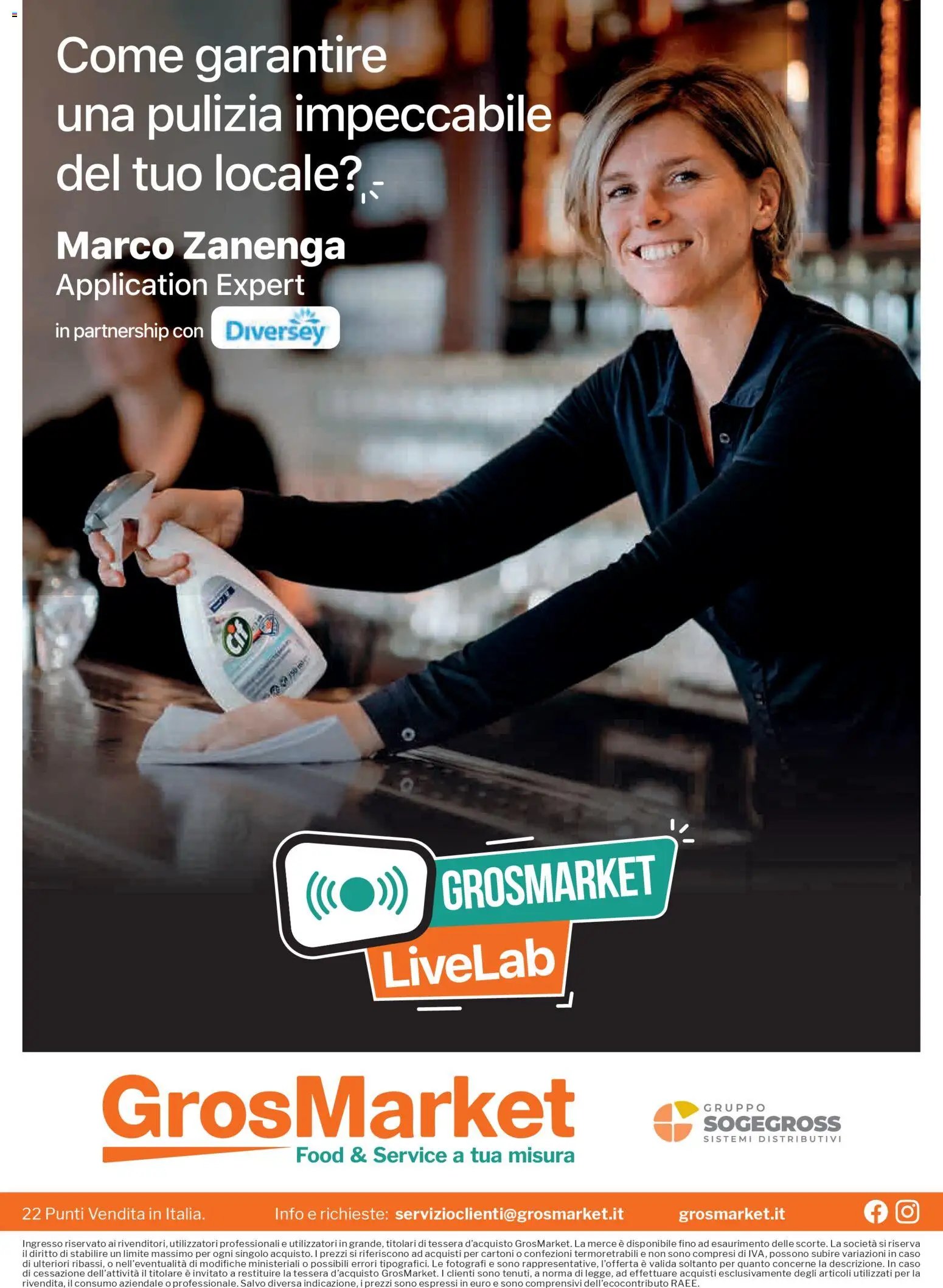 Sogegross volantino Pulizia e sanificazione (2026-03-11 - 2026-03-24)