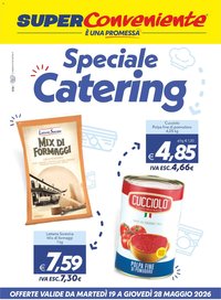 SuperConveniente volantino Catering Enna, Misterbianco