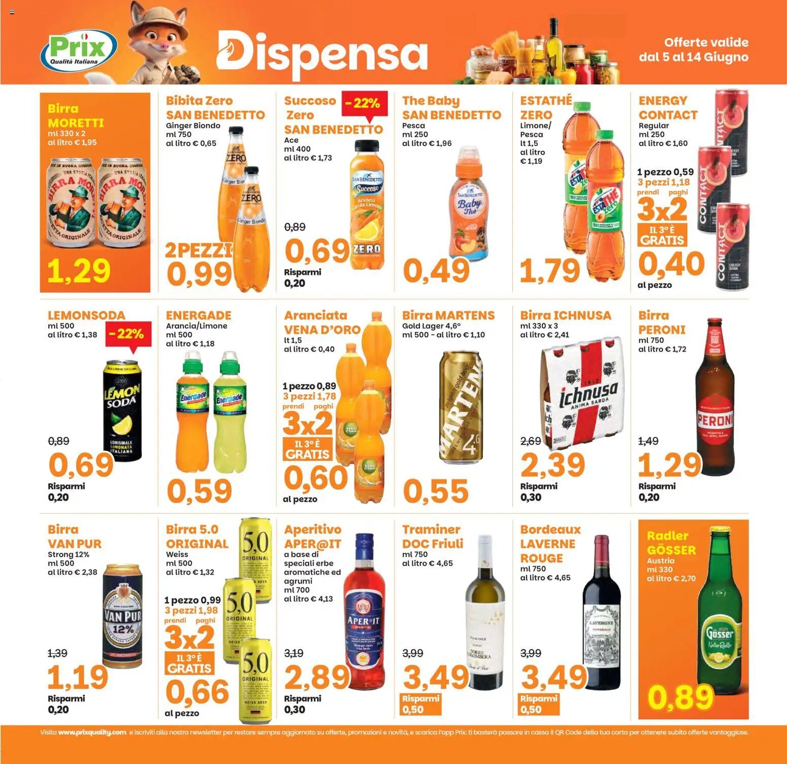 Prix volantino