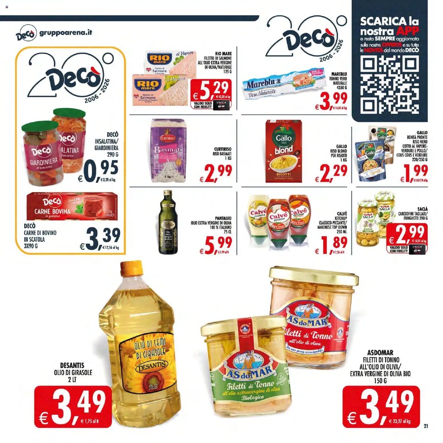 Decò volantino iperStore, Superstore Sicilia