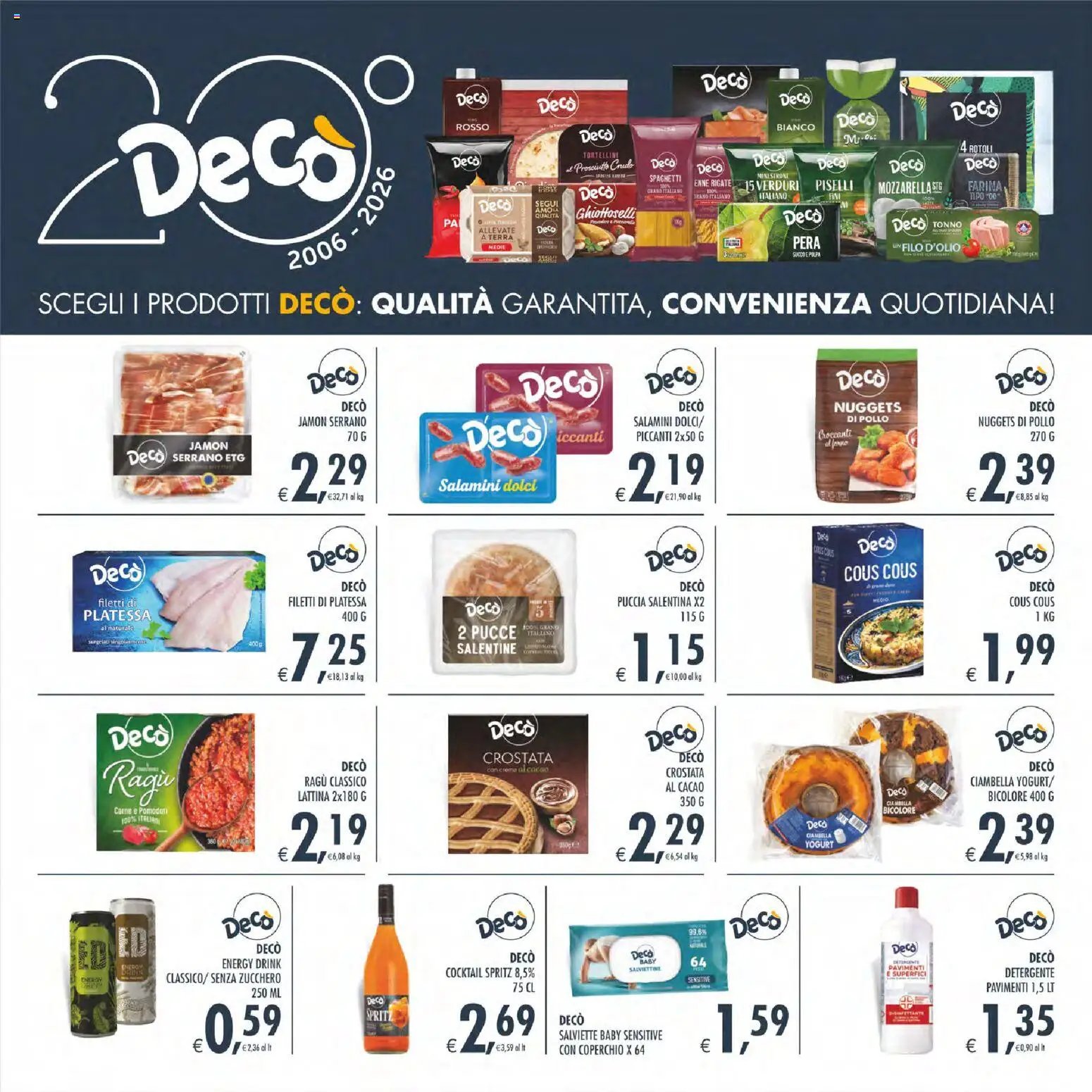Decò volantino iperStore, Superstore Sicilia