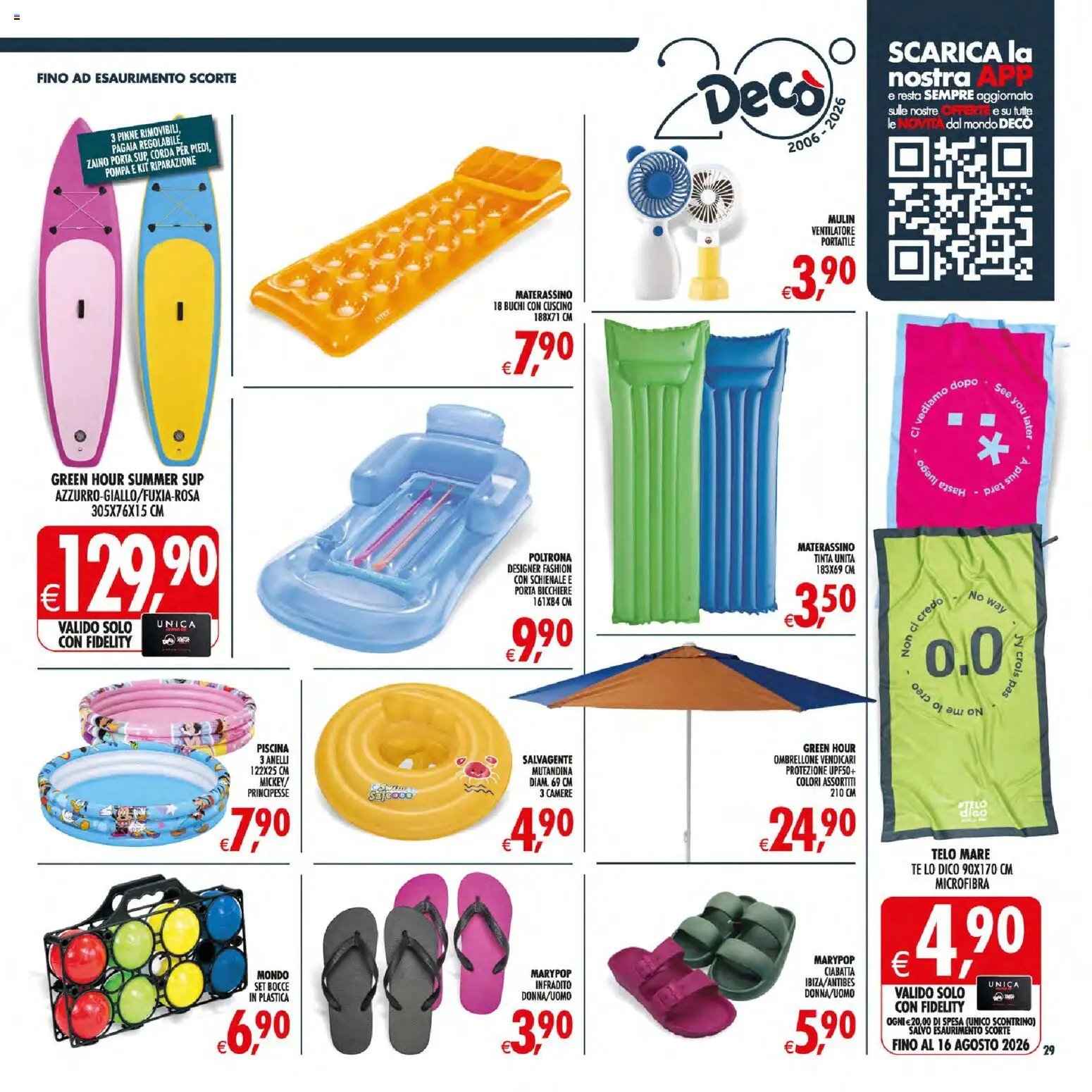 Decò volantino iperStore, Superstore Sicilia