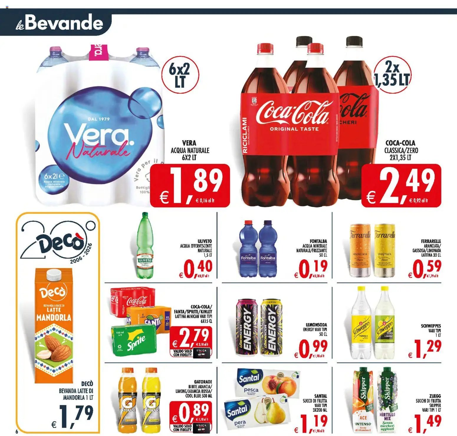 Decò volantino iperStore, Superstore Sicilia
