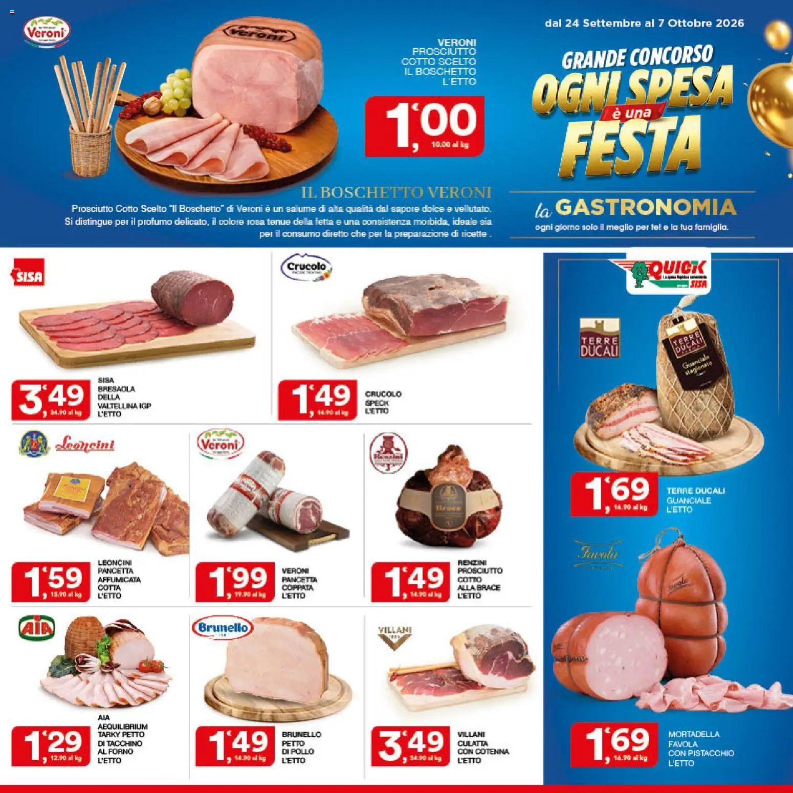SISA volantino Quick
