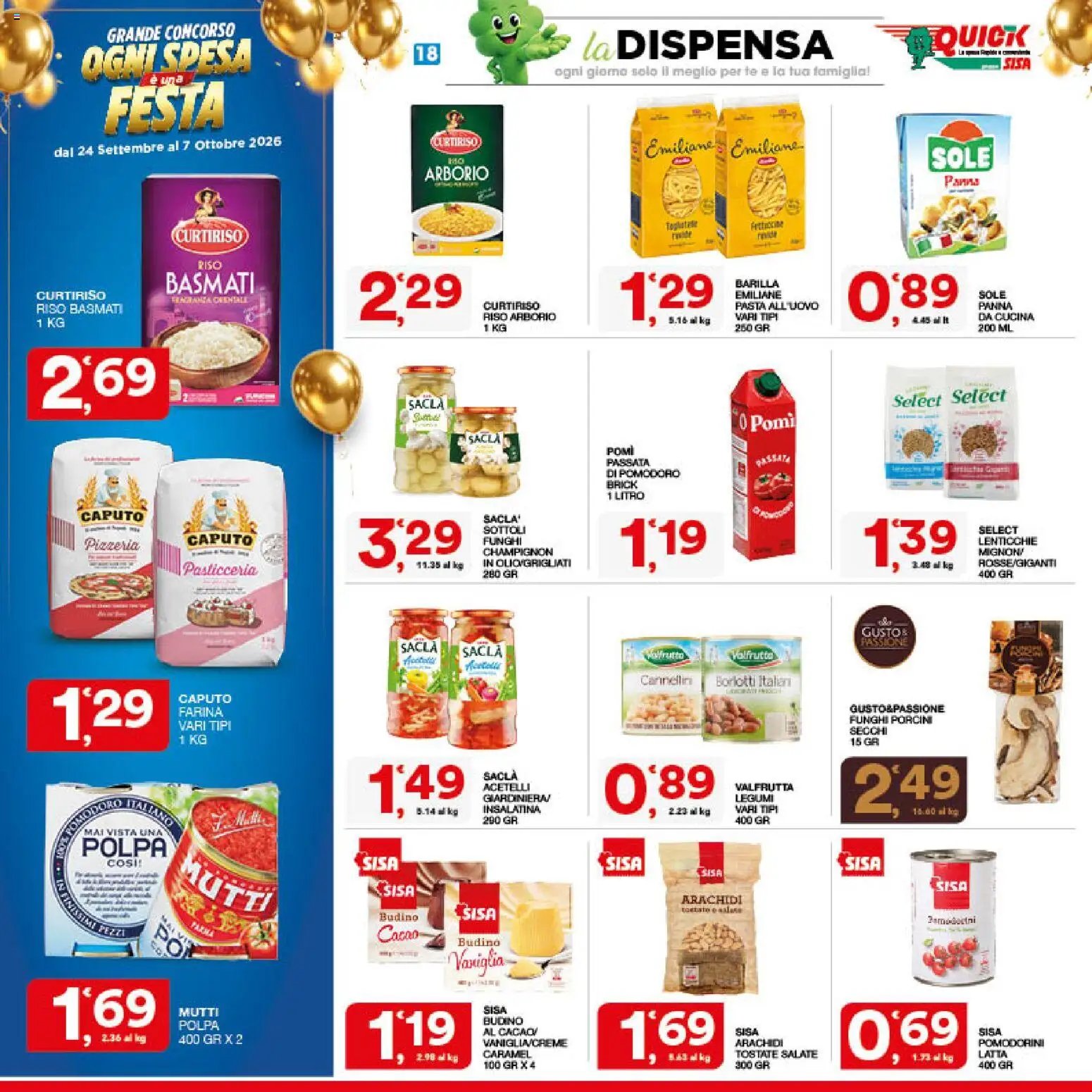 SISA volantino Quick