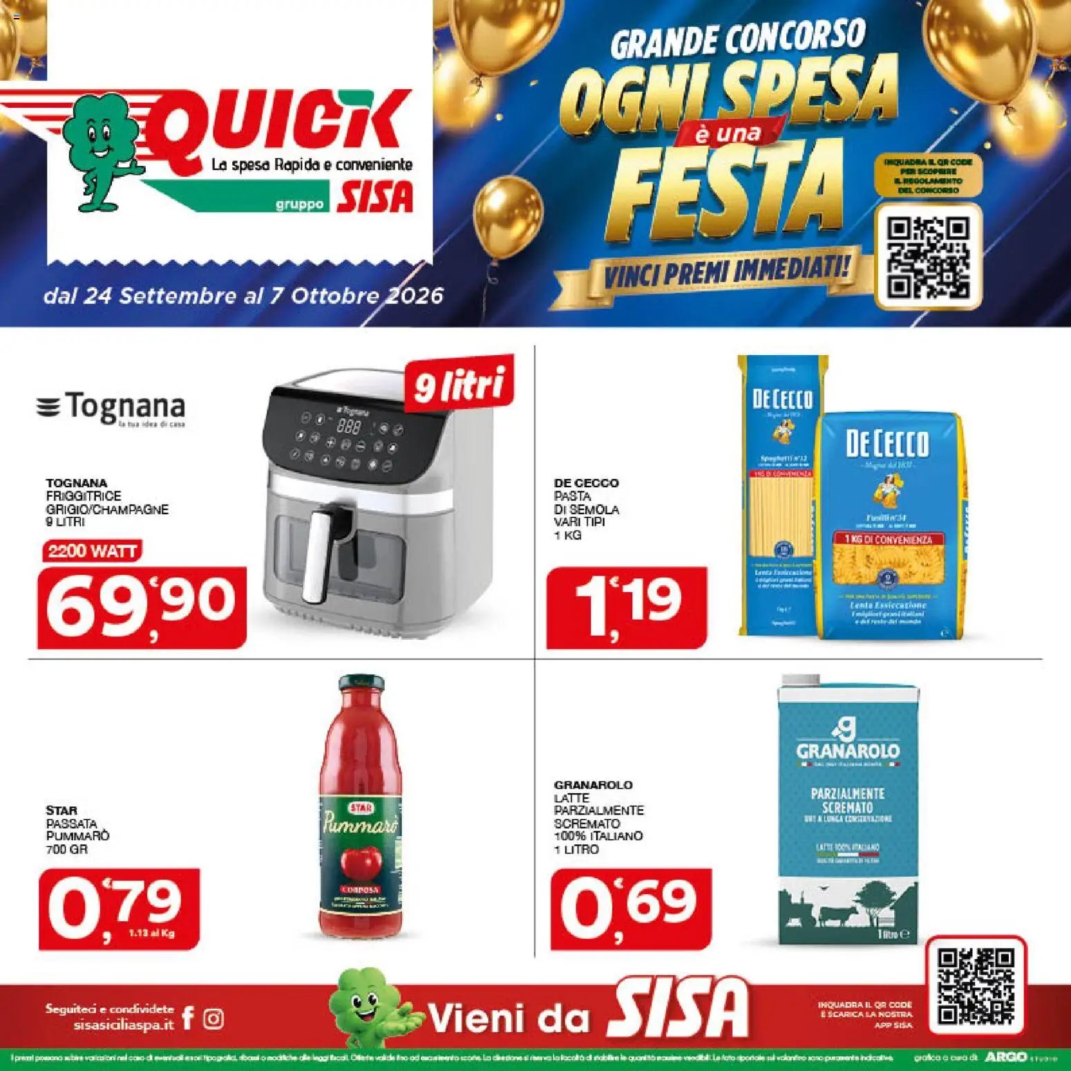 SISA volantino Quick