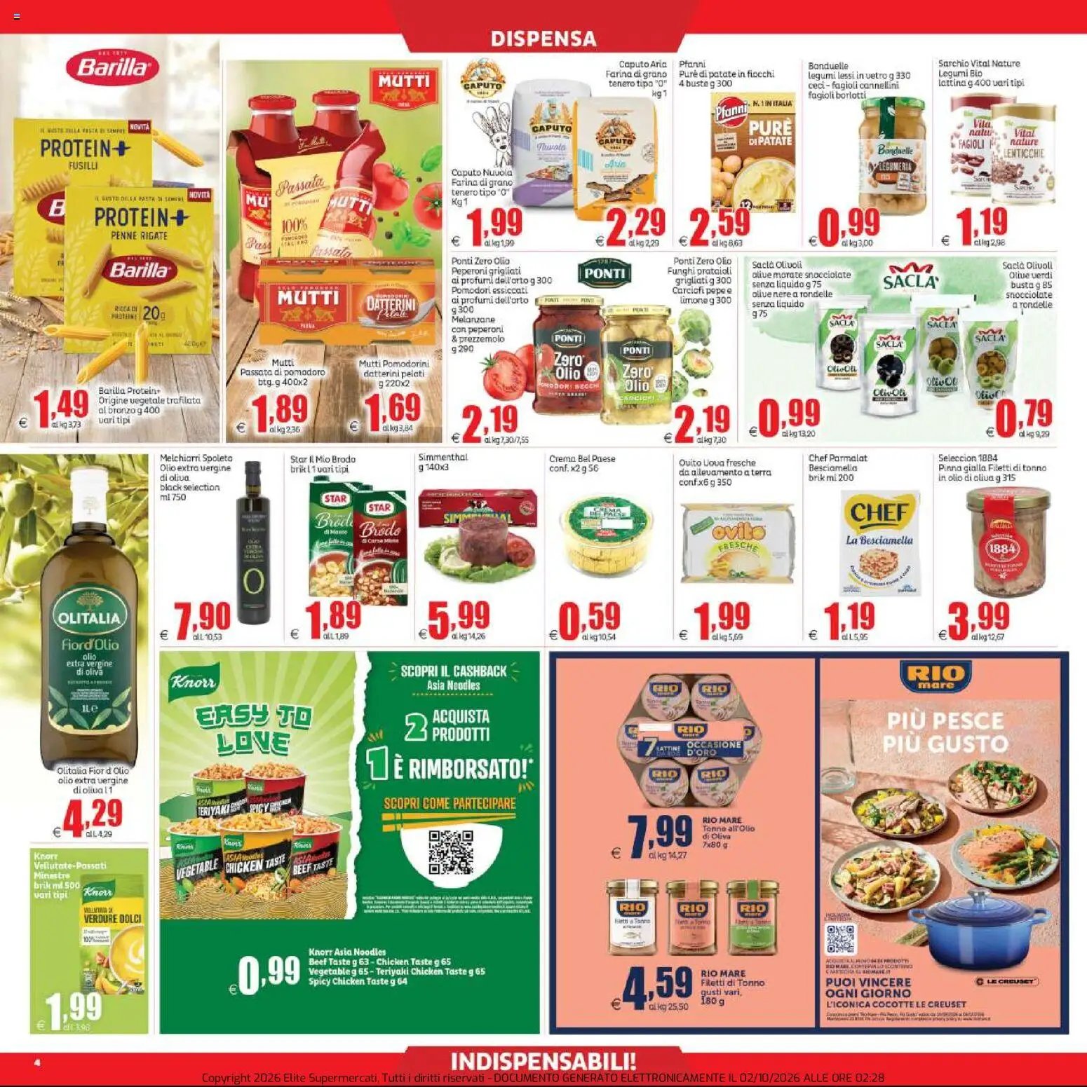 Elite Supermercati volantino Lariano